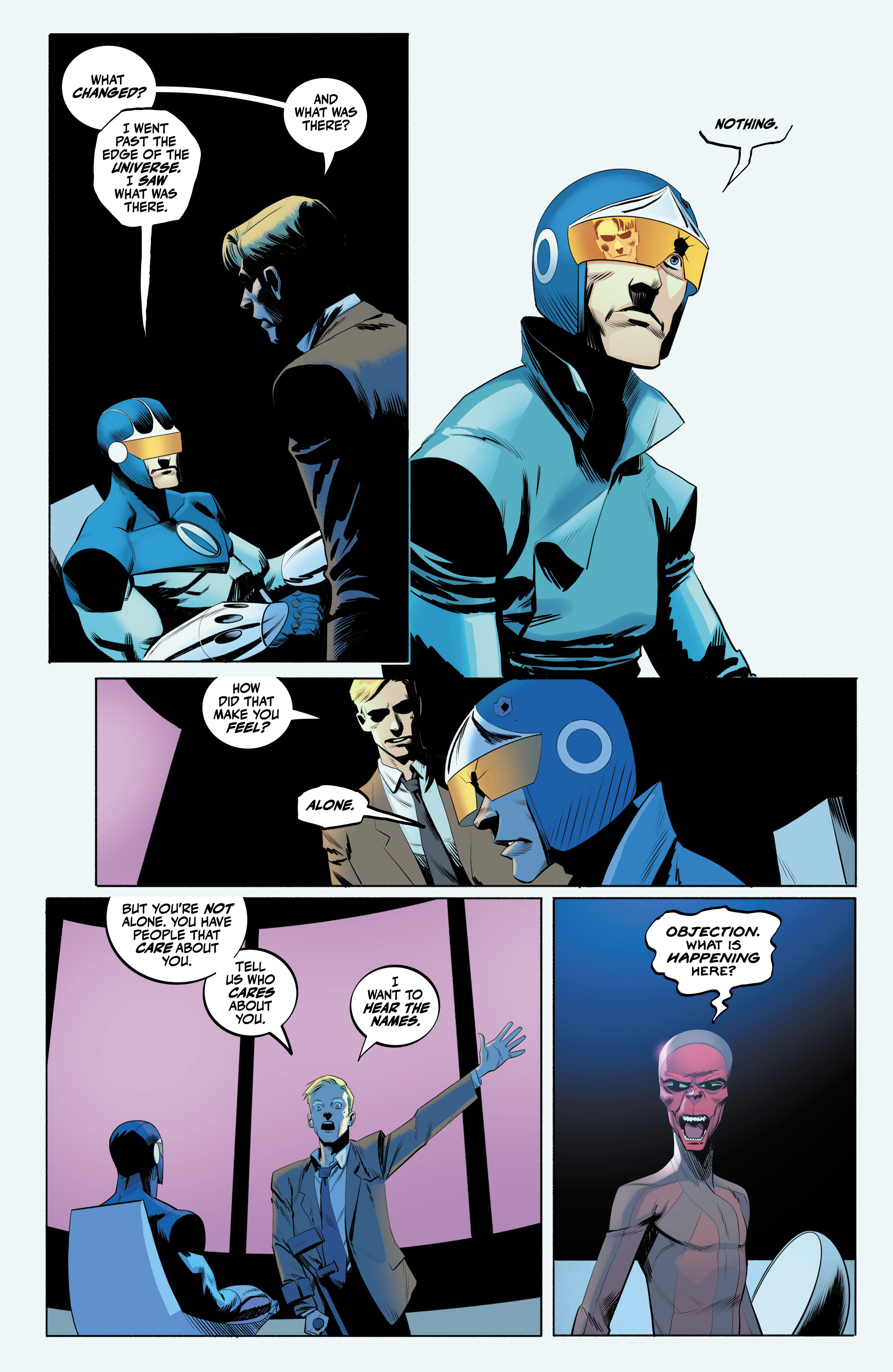 Read online The Blue Flame comic -  Issue #10 - 13