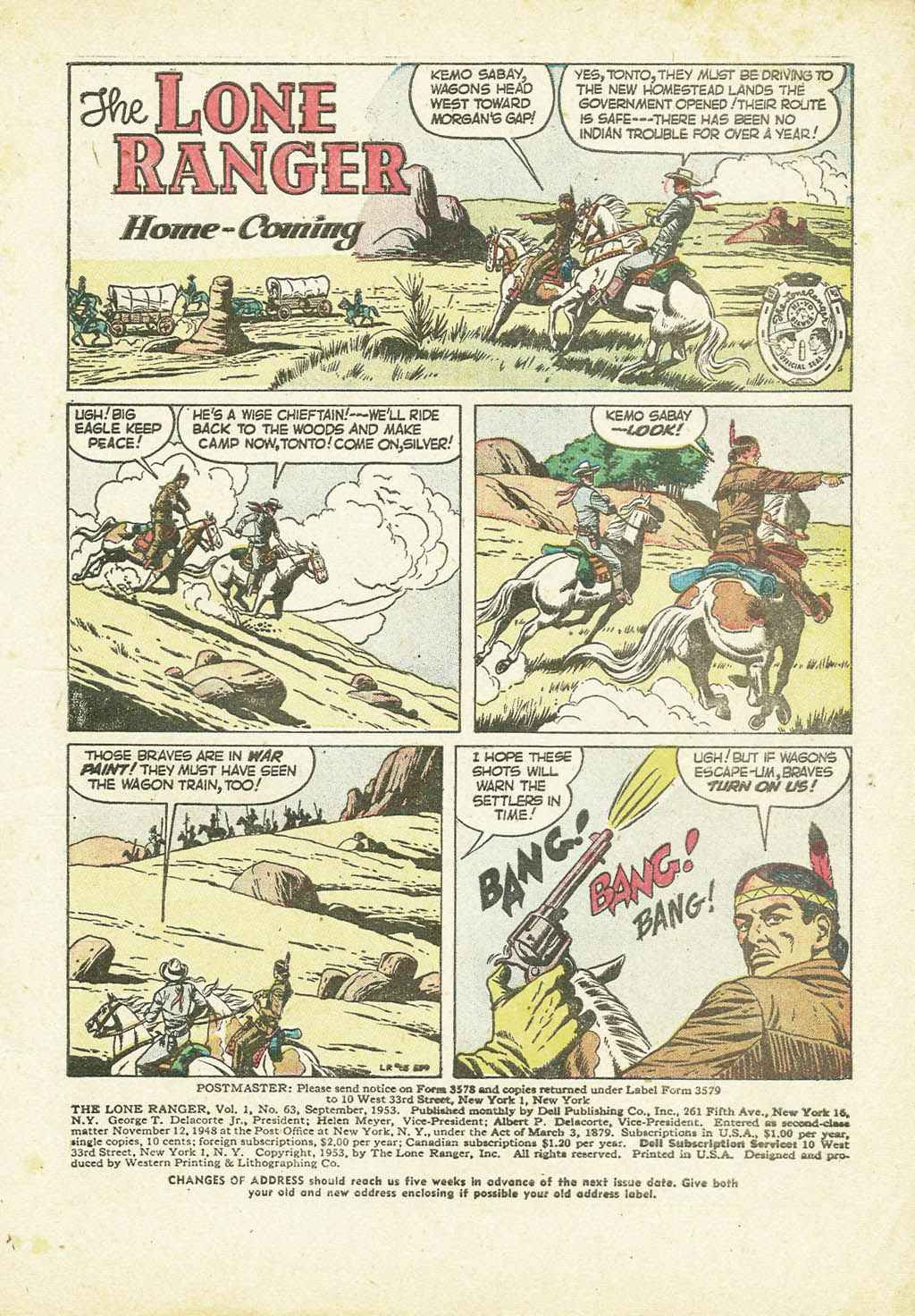 Read online The Lone Ranger (1948) comic -  Issue #63 - 3