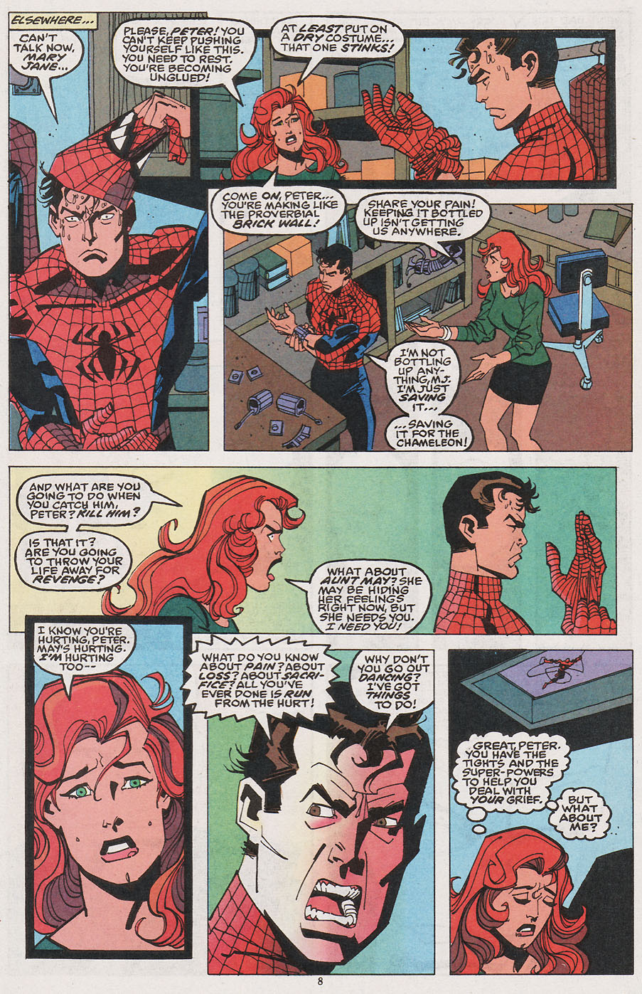 Read online The Spectacular Spider-Man (1976) comic -  Issue #211 - 9