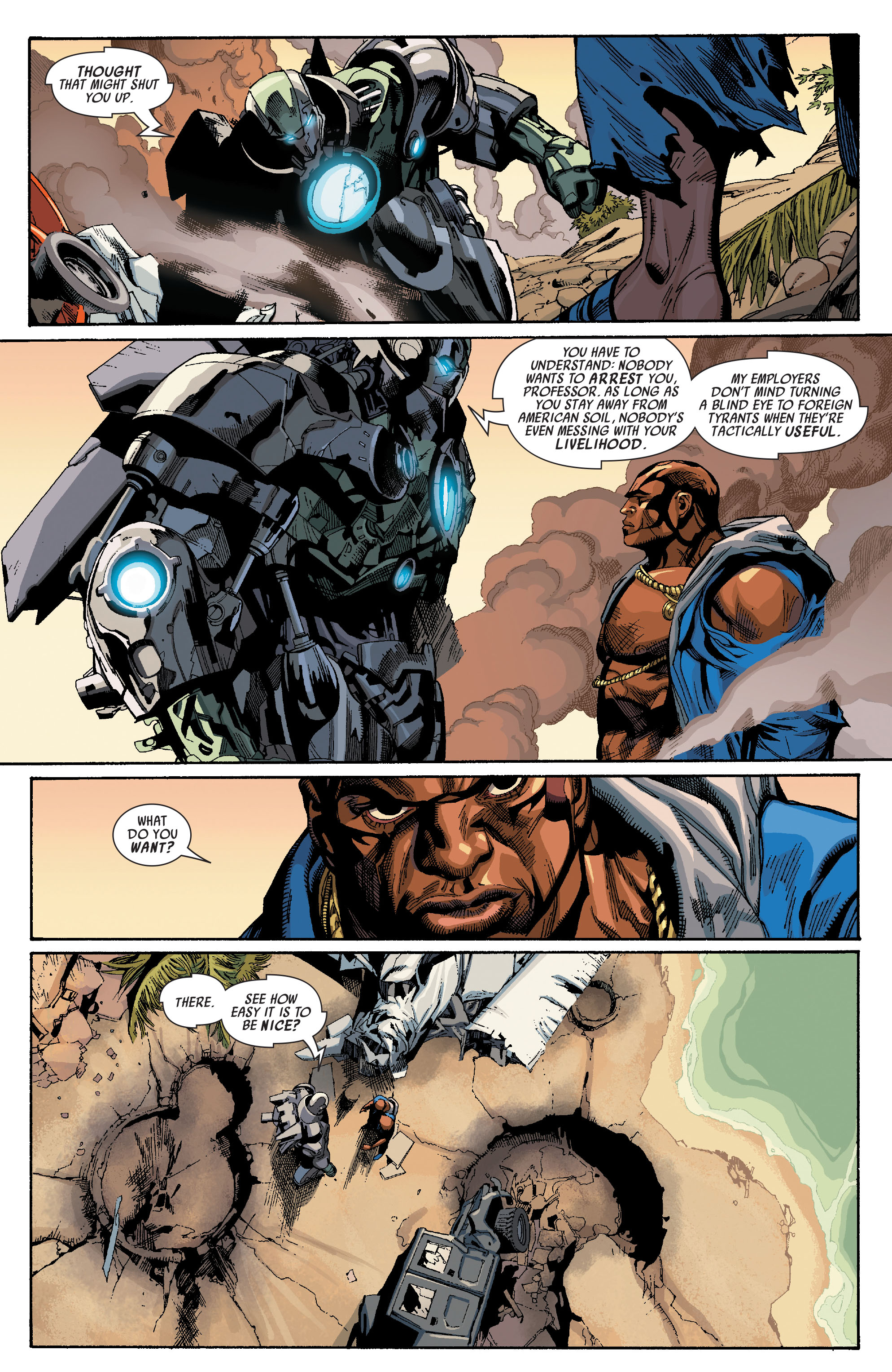 Read online Ultimate Avengers comic -  Issue #8 - 18