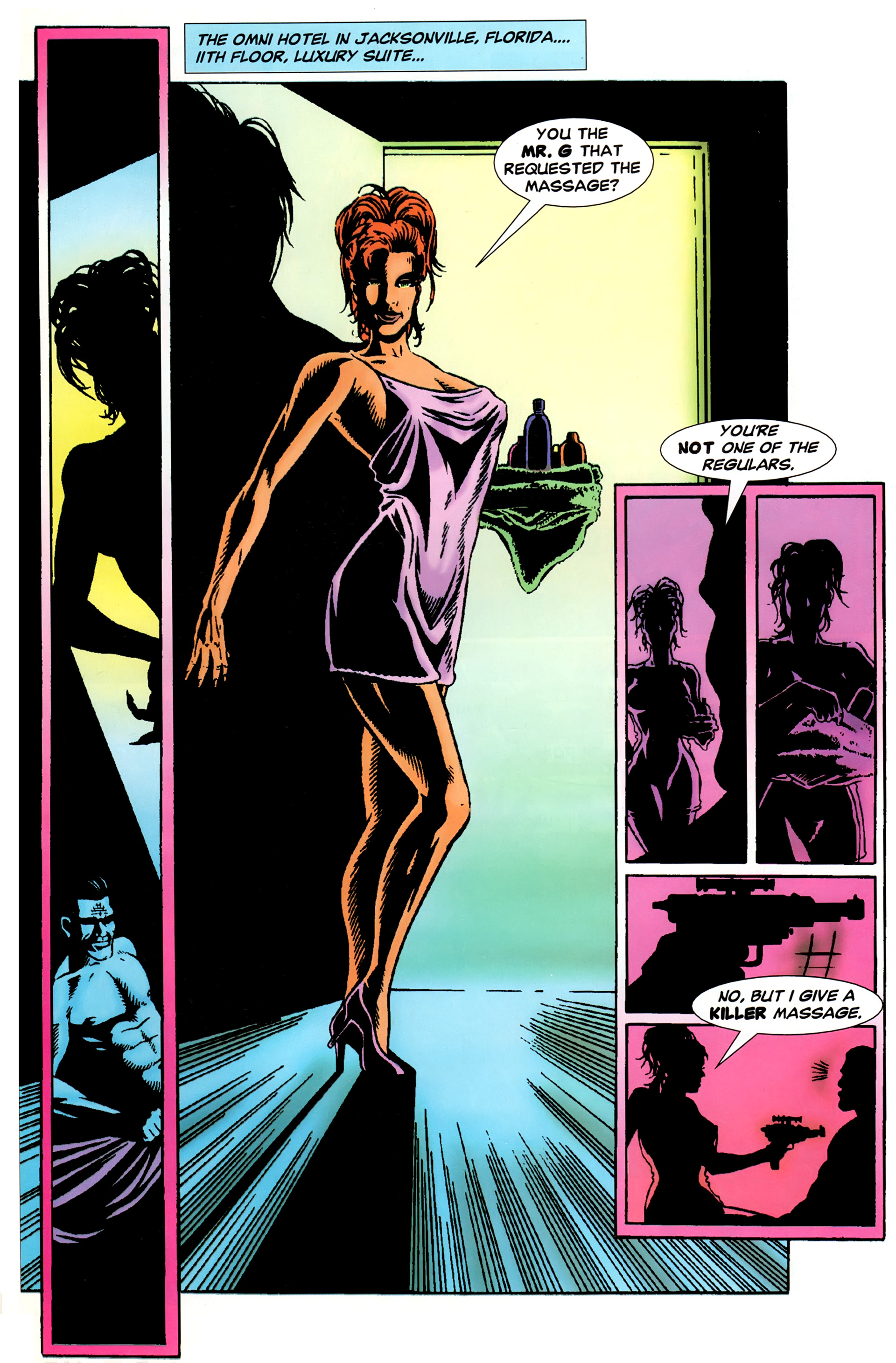 Read online Extremes Of Violet comic -  Issue #1 - 24