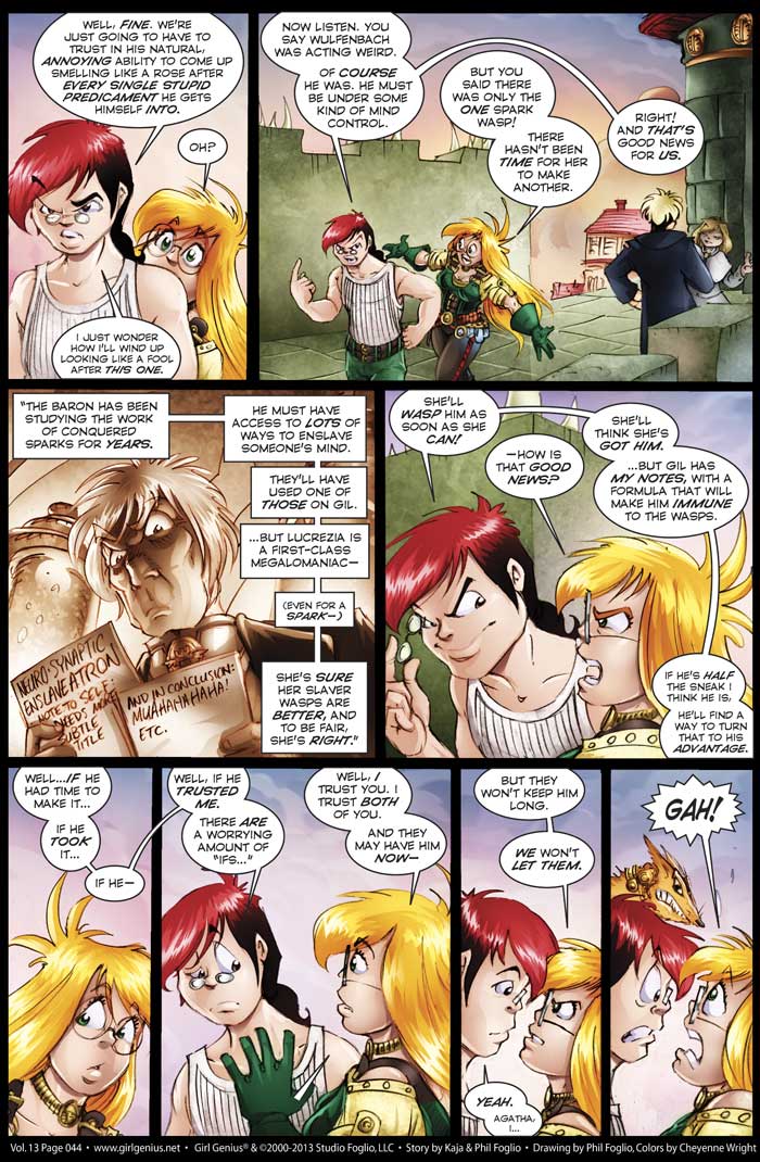 Read online Girl Genius (2002) comic -  Issue #13 - 45