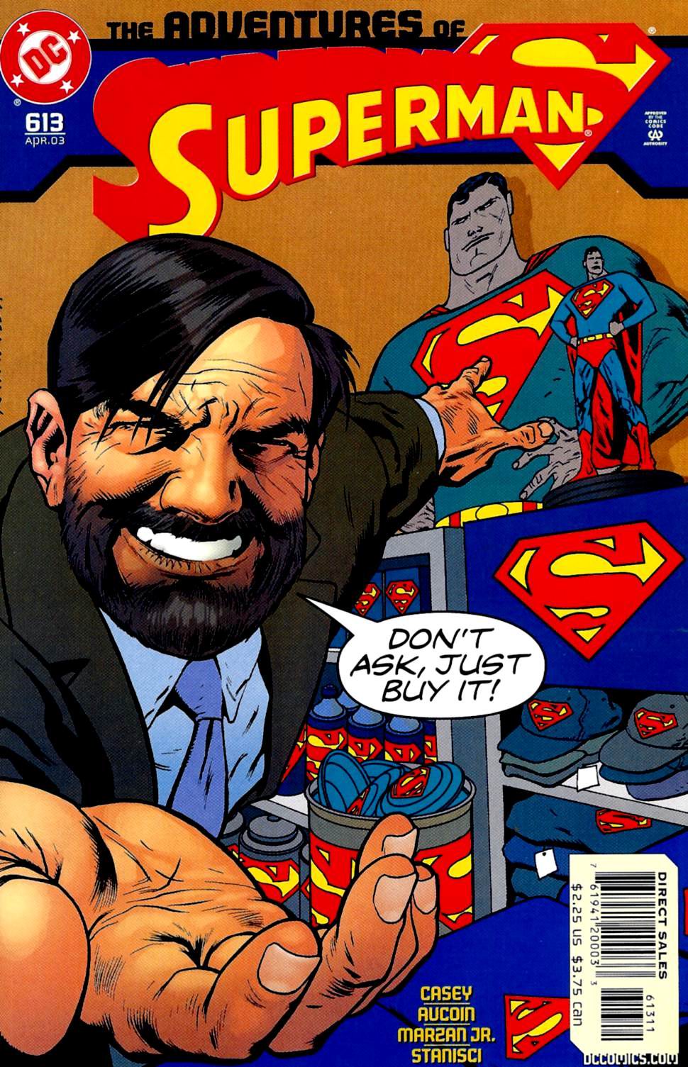 Read online Adventures of Superman (1987) comic -  Issue #613 - 1