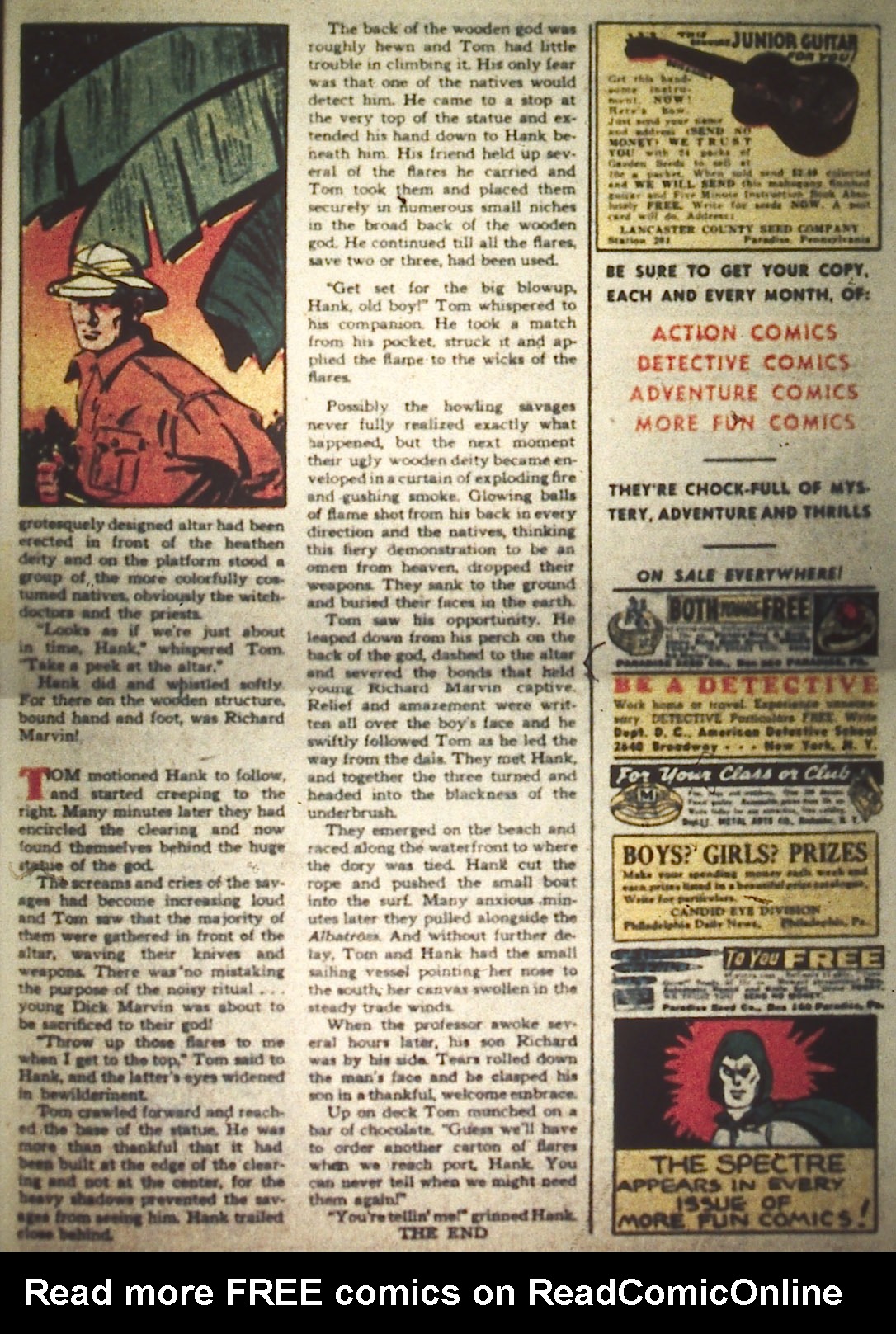 Read online More Fun Comics comic -  Issue #52 - 35