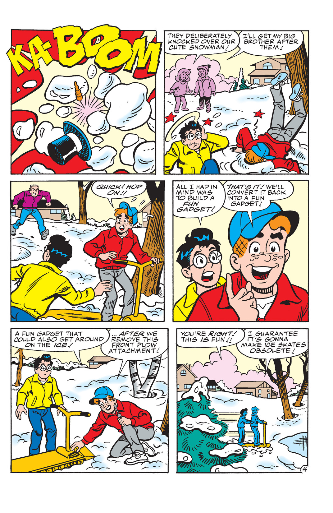 Read online World of Archie: Xtreme Winter comic -  Issue # Full - 61