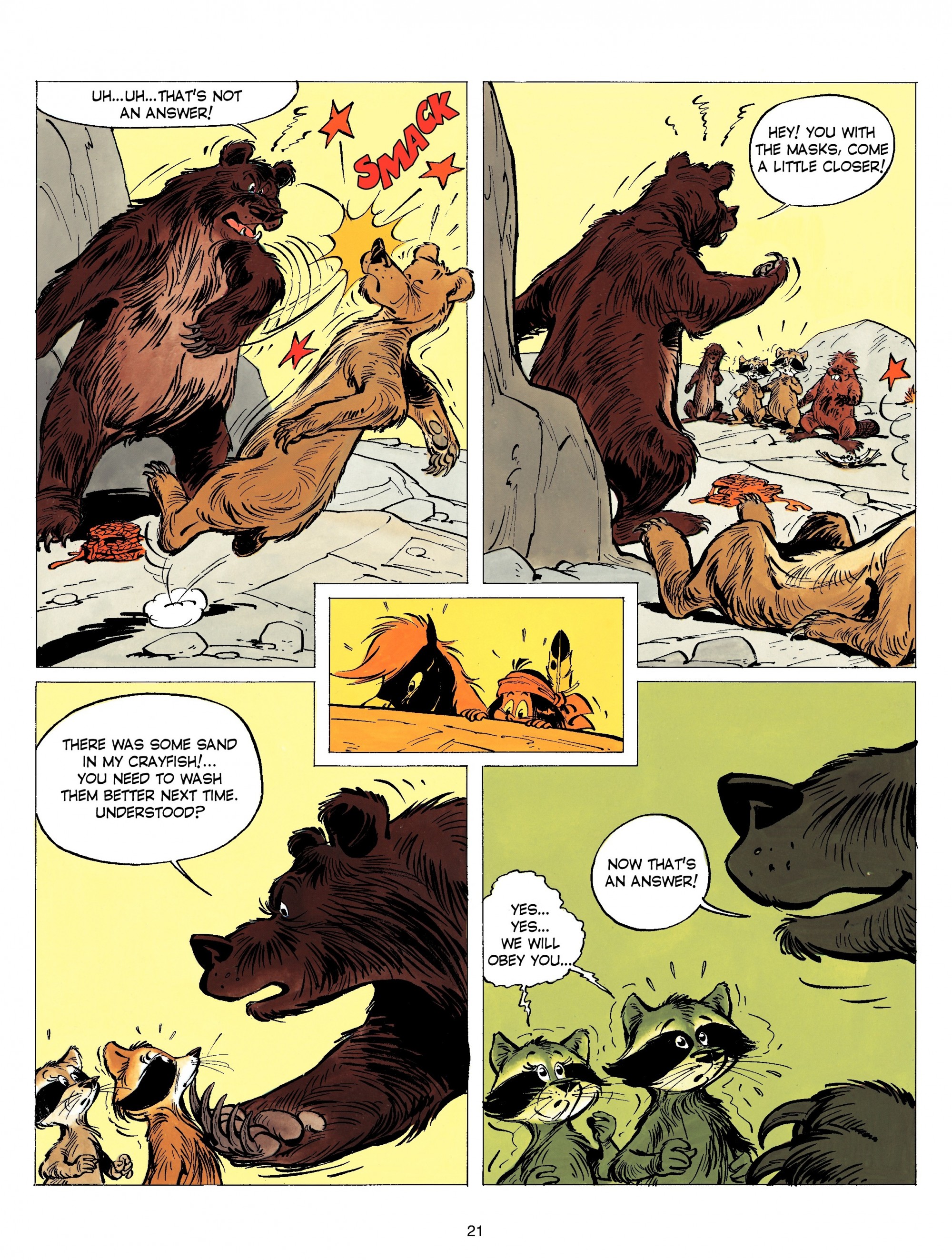 Read online Yakari comic -  Issue #4 - 21