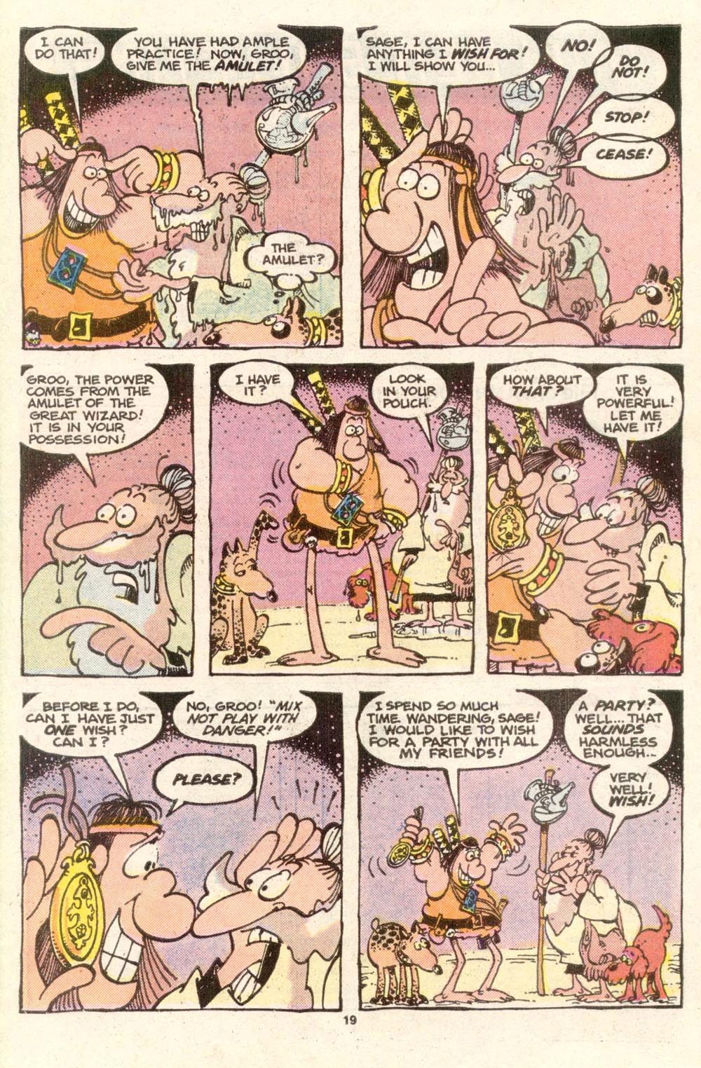 Read online Sergio Aragonés Groo the Wanderer comic -  Issue #35 - 20