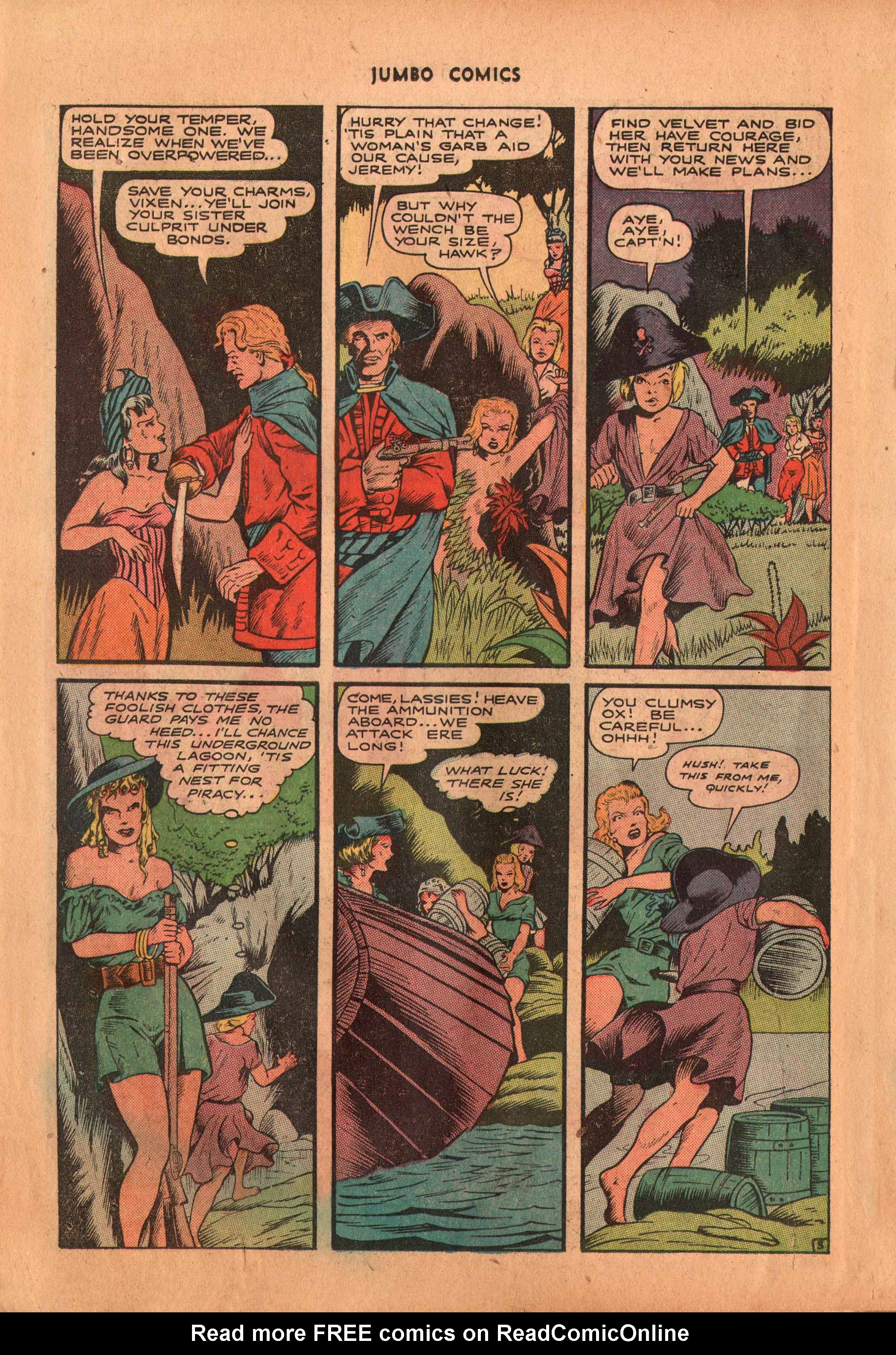 Read online Jumbo Comics comic -  Issue #87 - 40