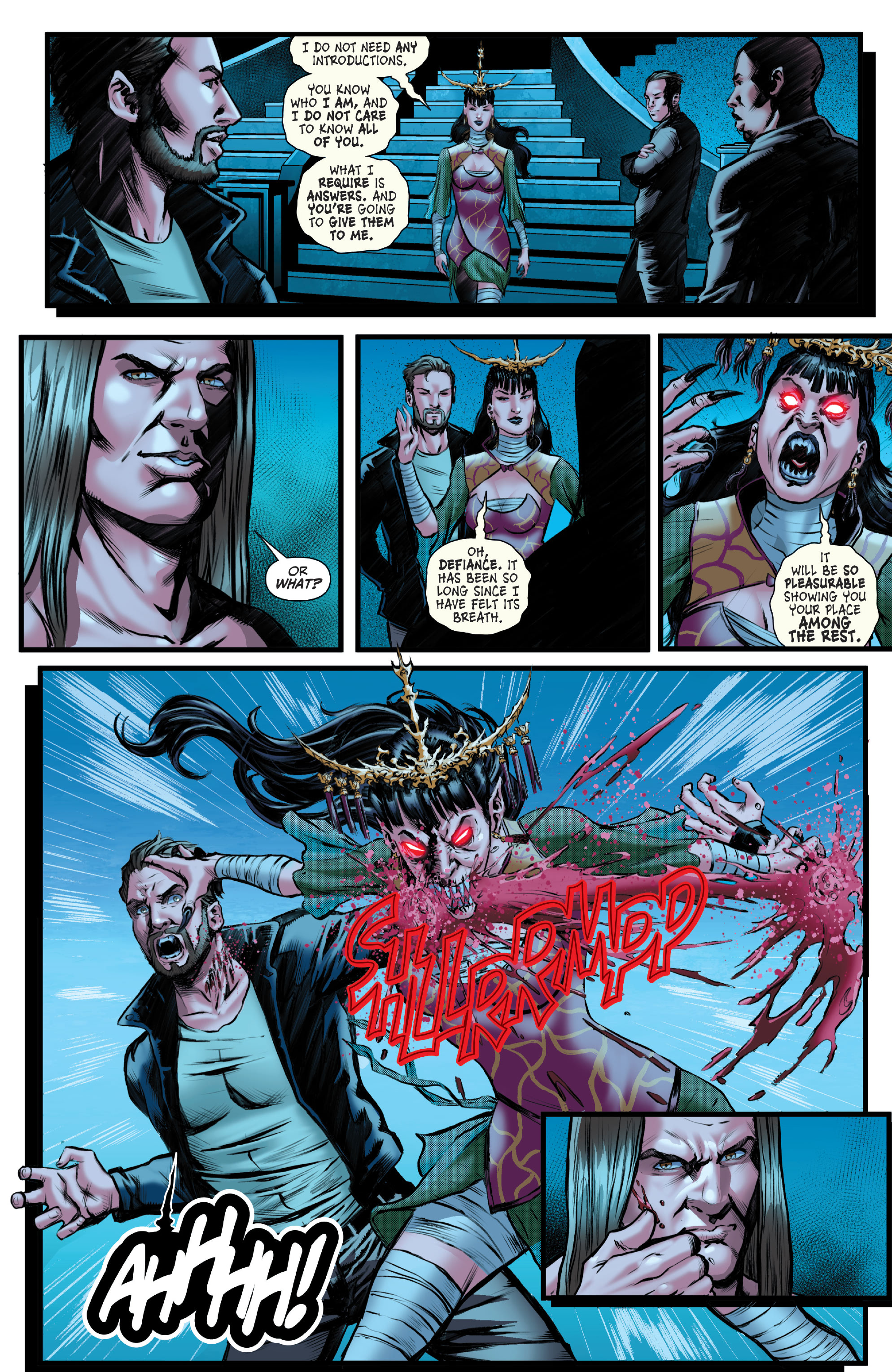 Read online Van Helsing vs The League of Monsters comic -  Issue #3 - 21