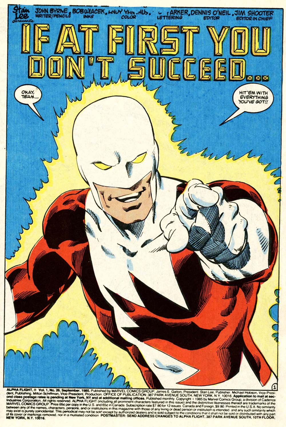 Read online Alpha Flight (1983) comic -  Issue #26 - 2