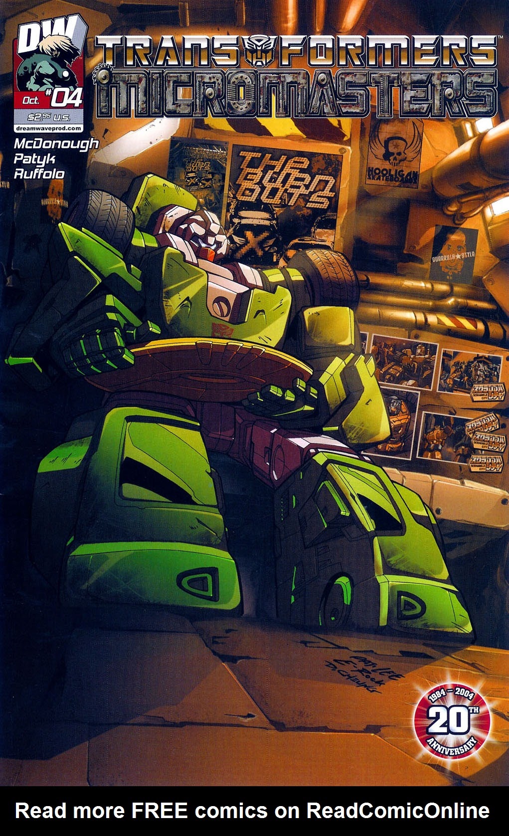 Read online Transformers: Micromasters comic -  Issue #4 - 1