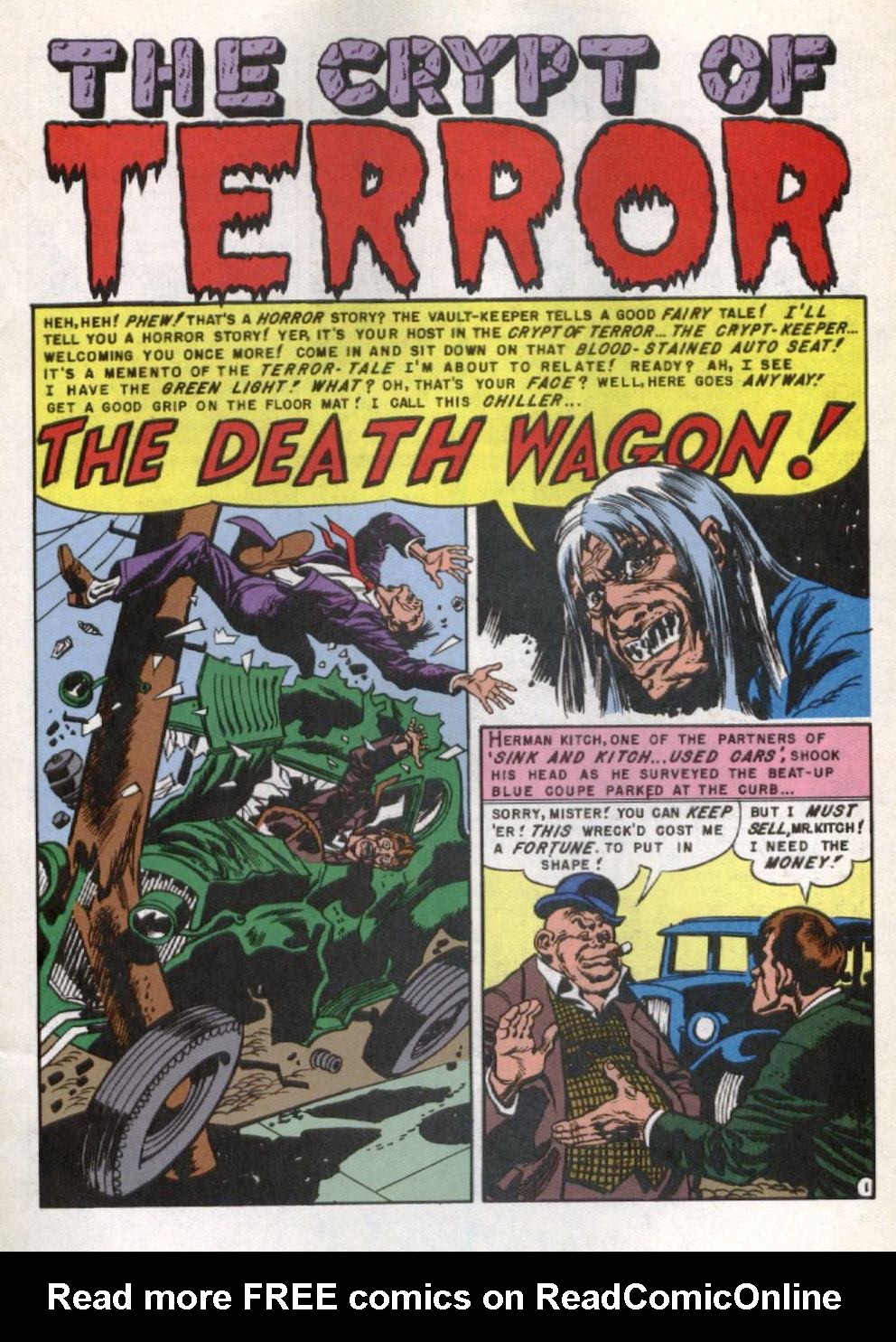 Read online The Vault of Horror (1950) comic -  Issue #24 - 28