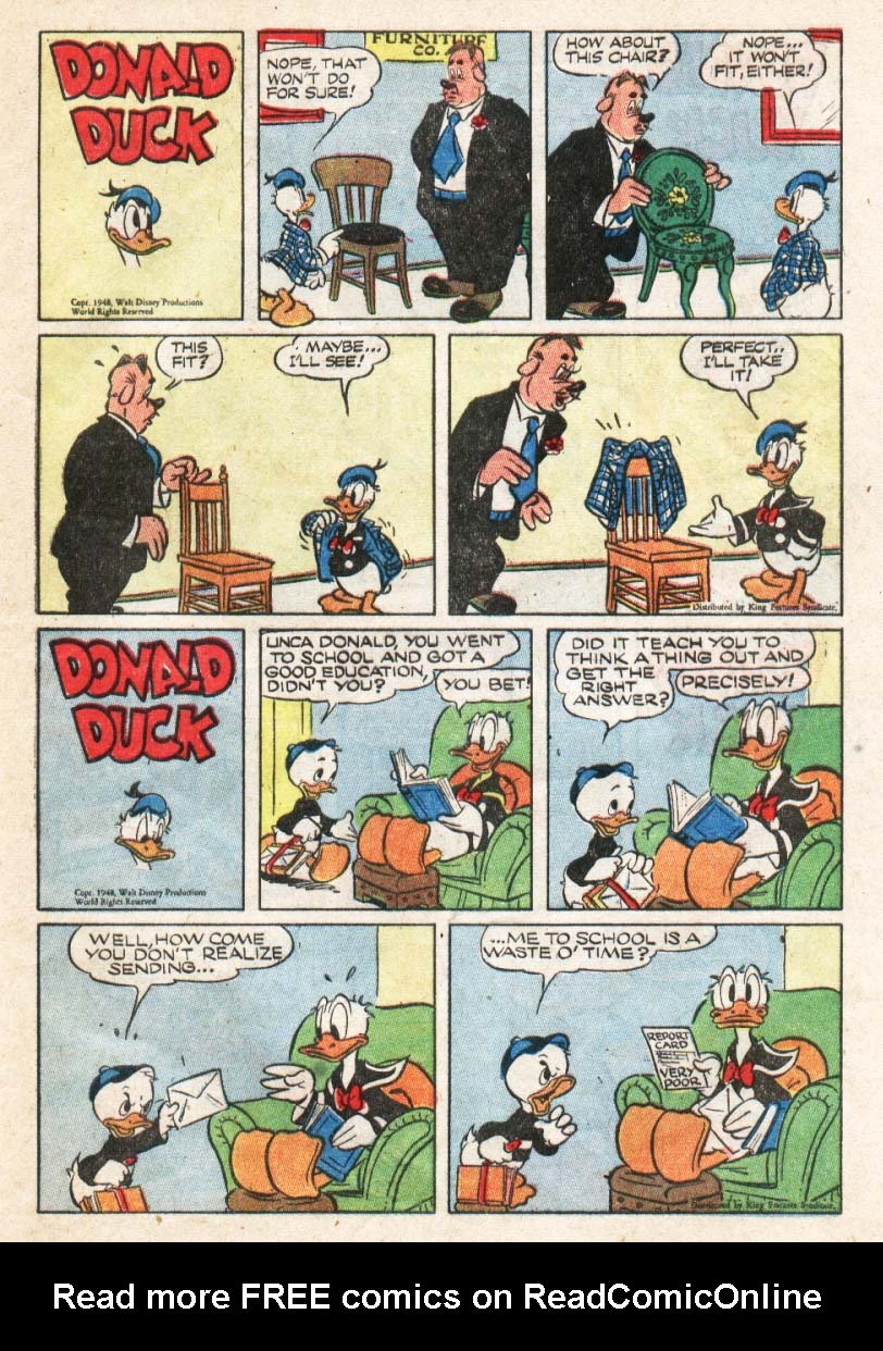 Read online Walt Disney's Comics and Stories comic -  Issue #129 - 37