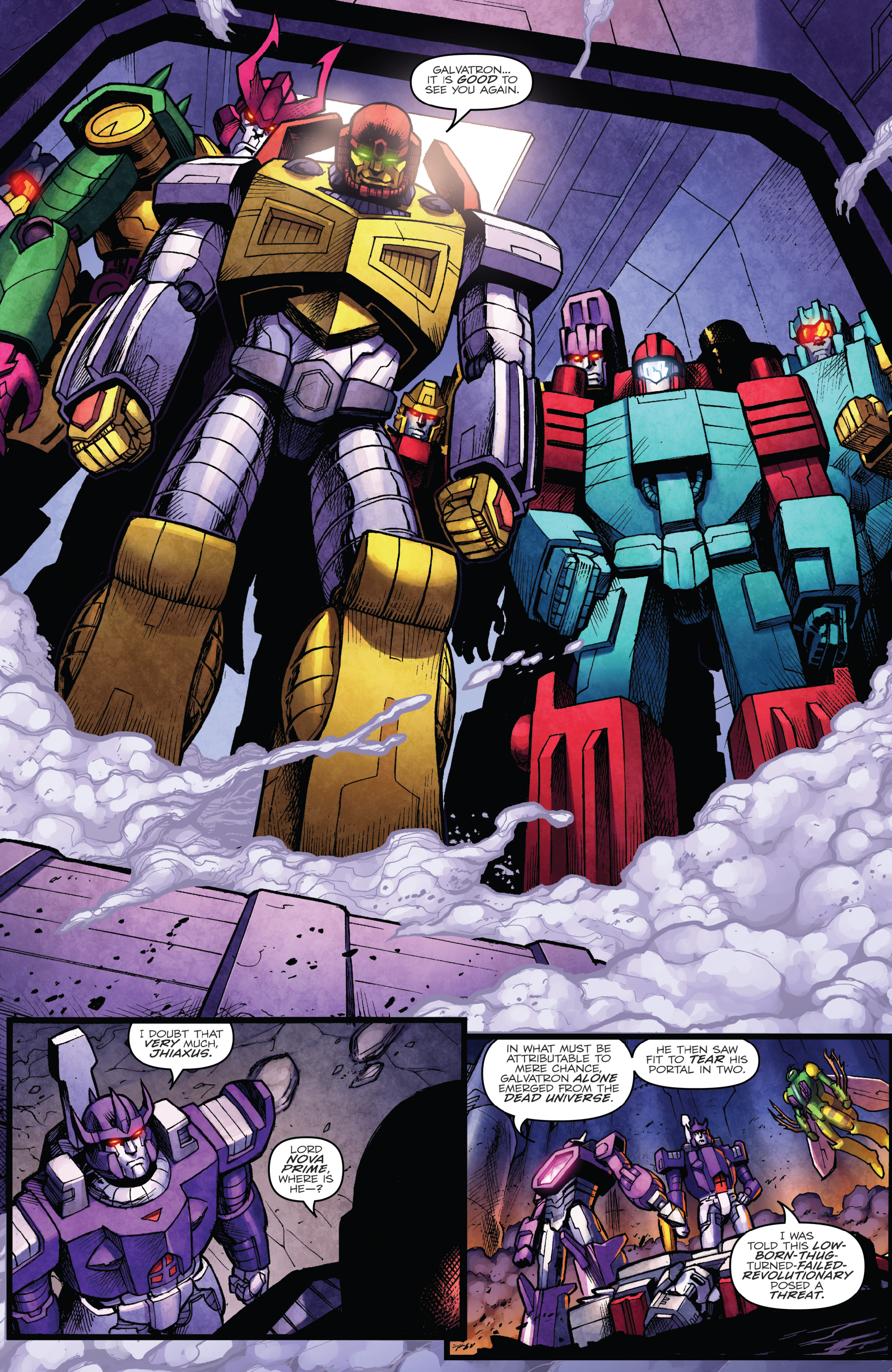 Read online The Transformers: Dark Cybertron Finale comic -  Issue # Full - 15