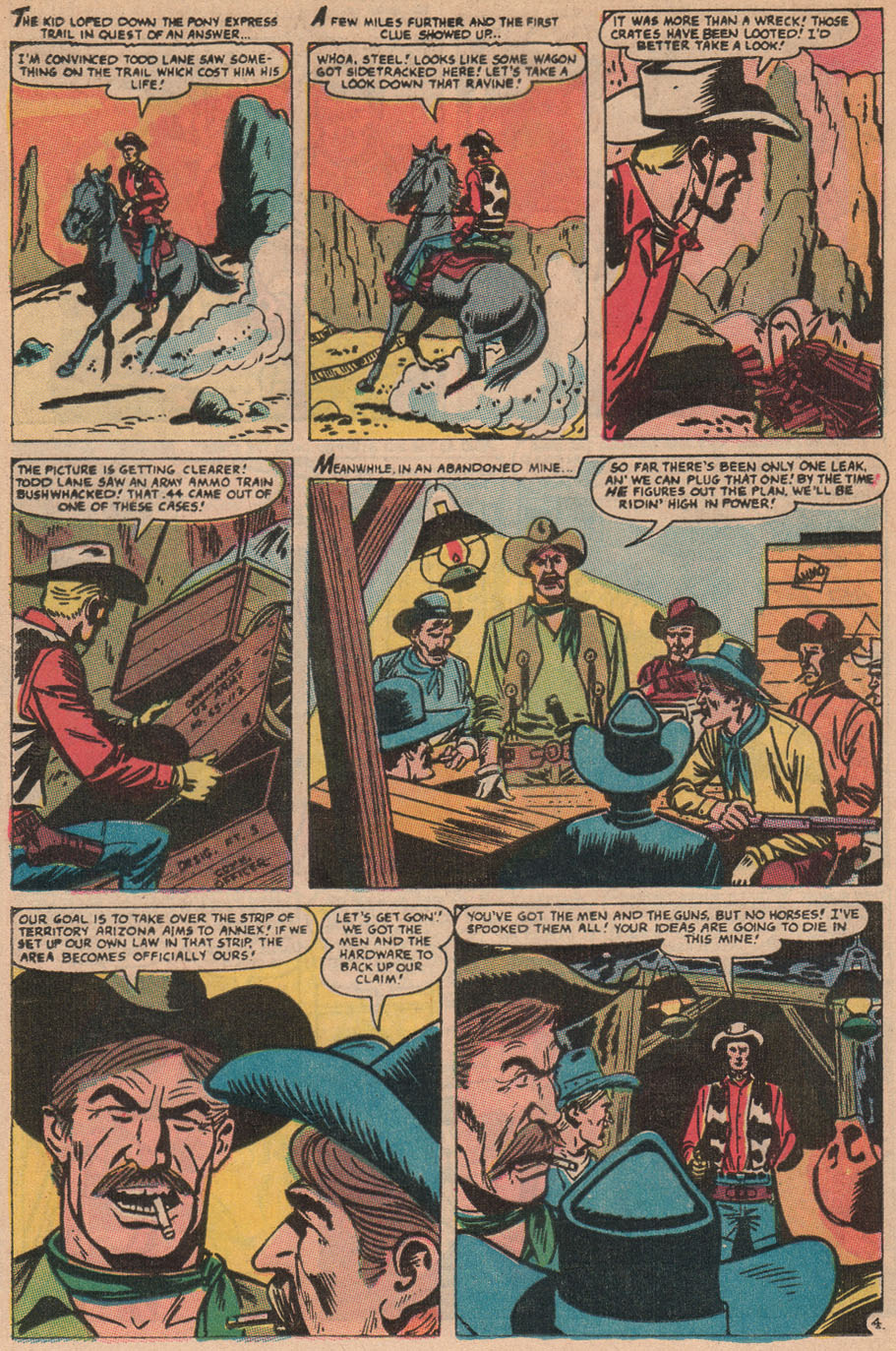 Read online Kid Colt Outlaw comic -  Issue #142 - 24