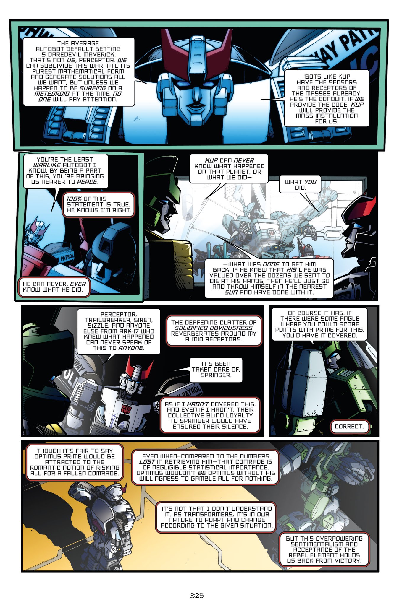 Read online Transformers: The IDW Collection comic -  Issue # TPB 5 - 22