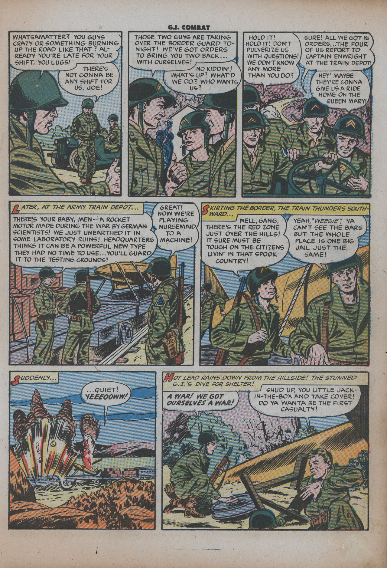 Read online G.I. Combat (1952) comic -  Issue #17 - 13