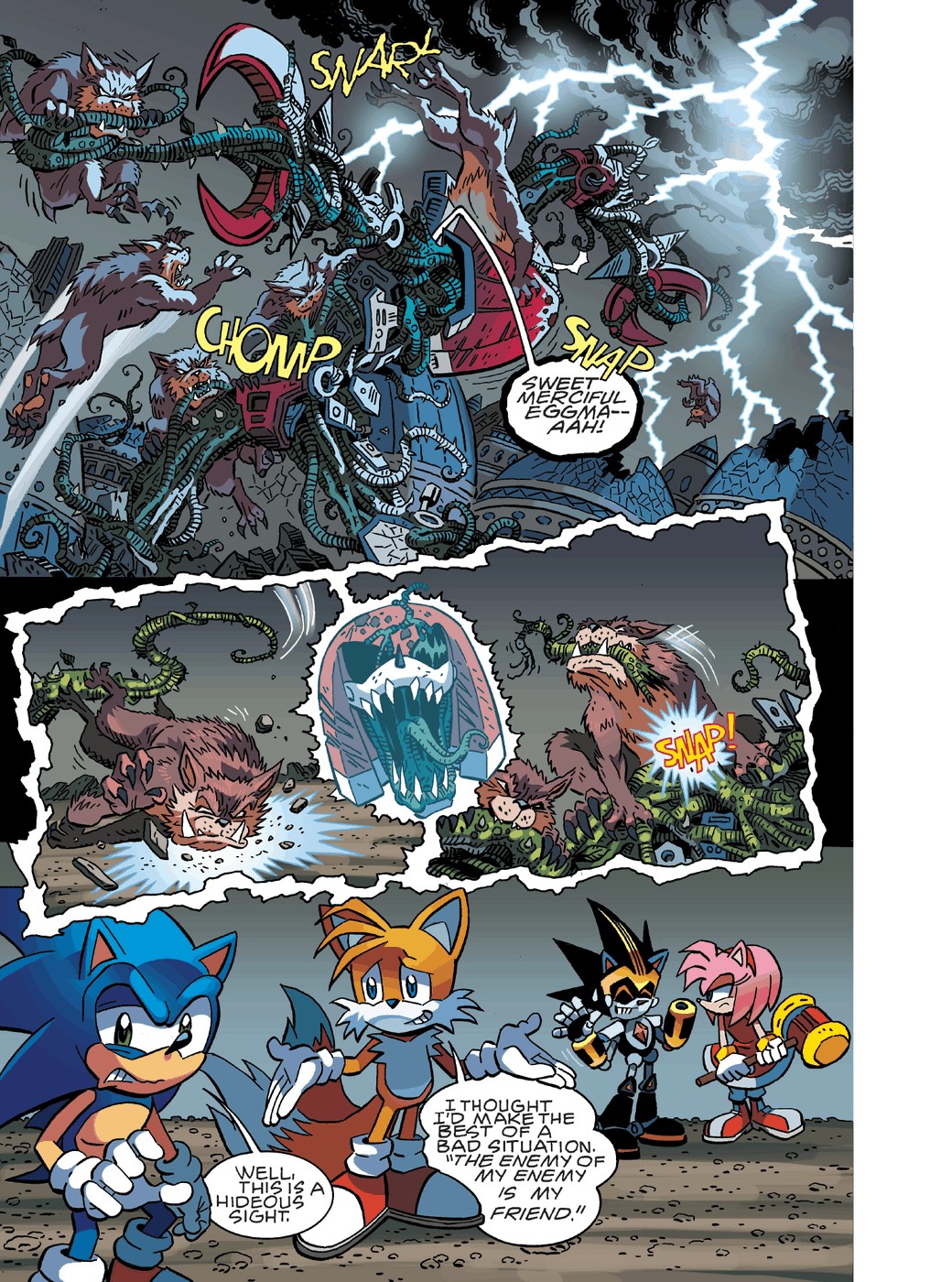 Read online Sonic Super Digest comic -  Issue #5 - 107