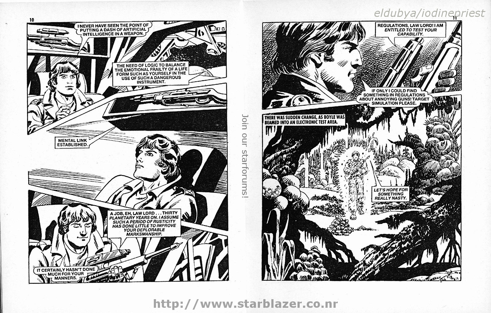 Read online Starblazer comic -  Issue #197 - 7
