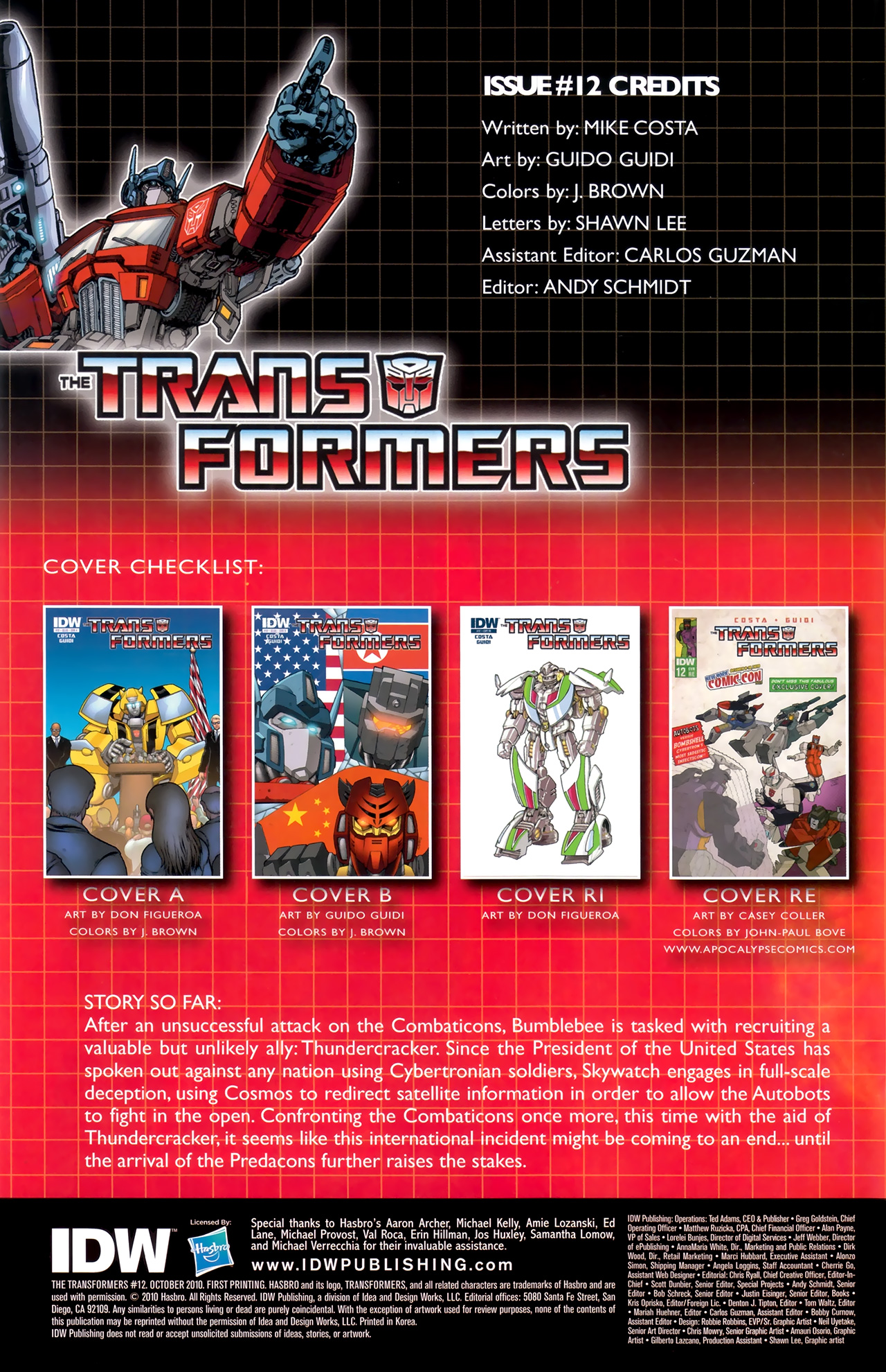 Read online The Transformers (2009) comic -  Issue #12 - 3