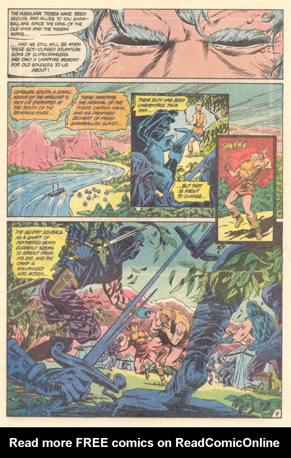 Read online Warlord (1976) comic -  Issue #93 - 9