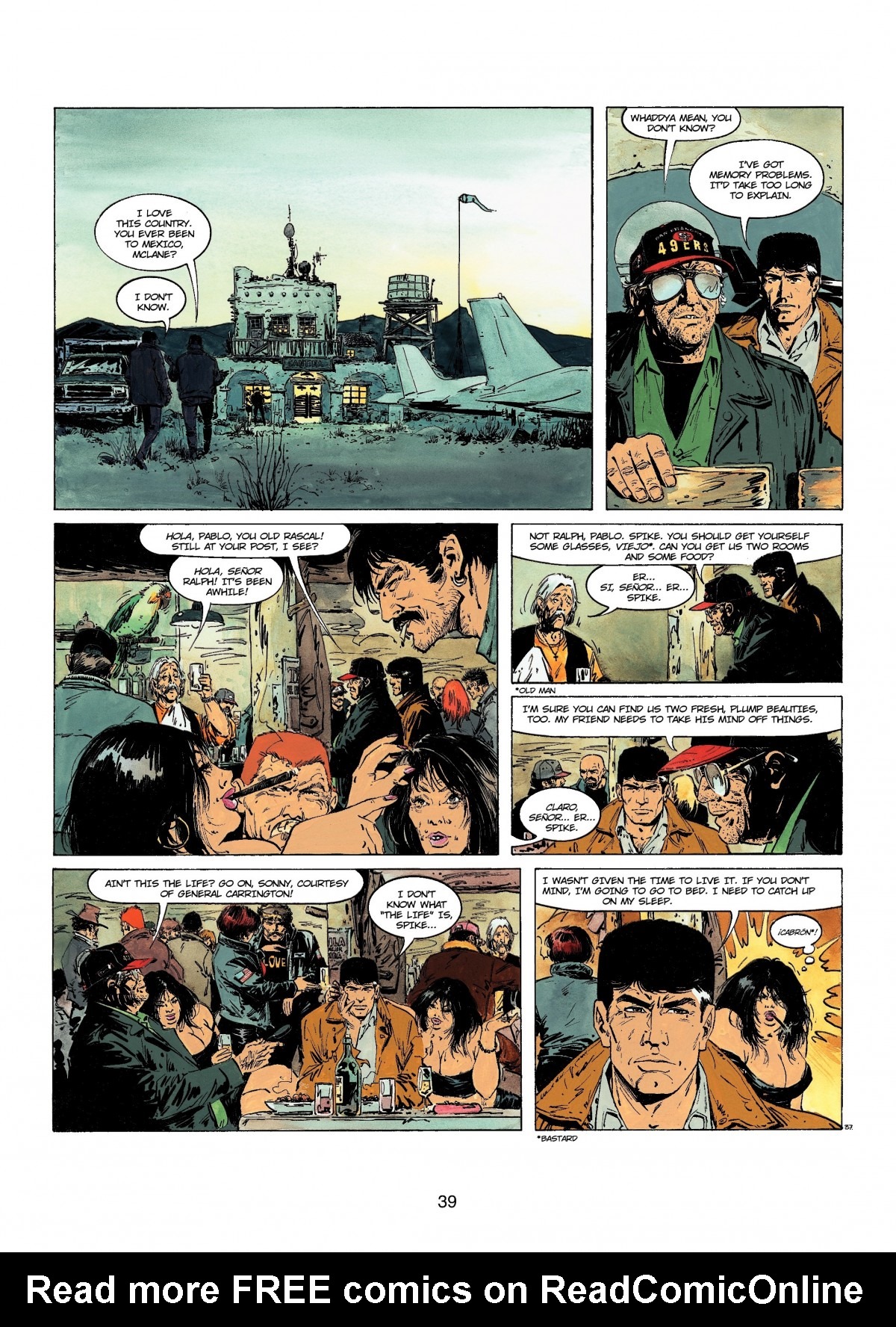 Read online XIII comic -  Issue #14 - 39