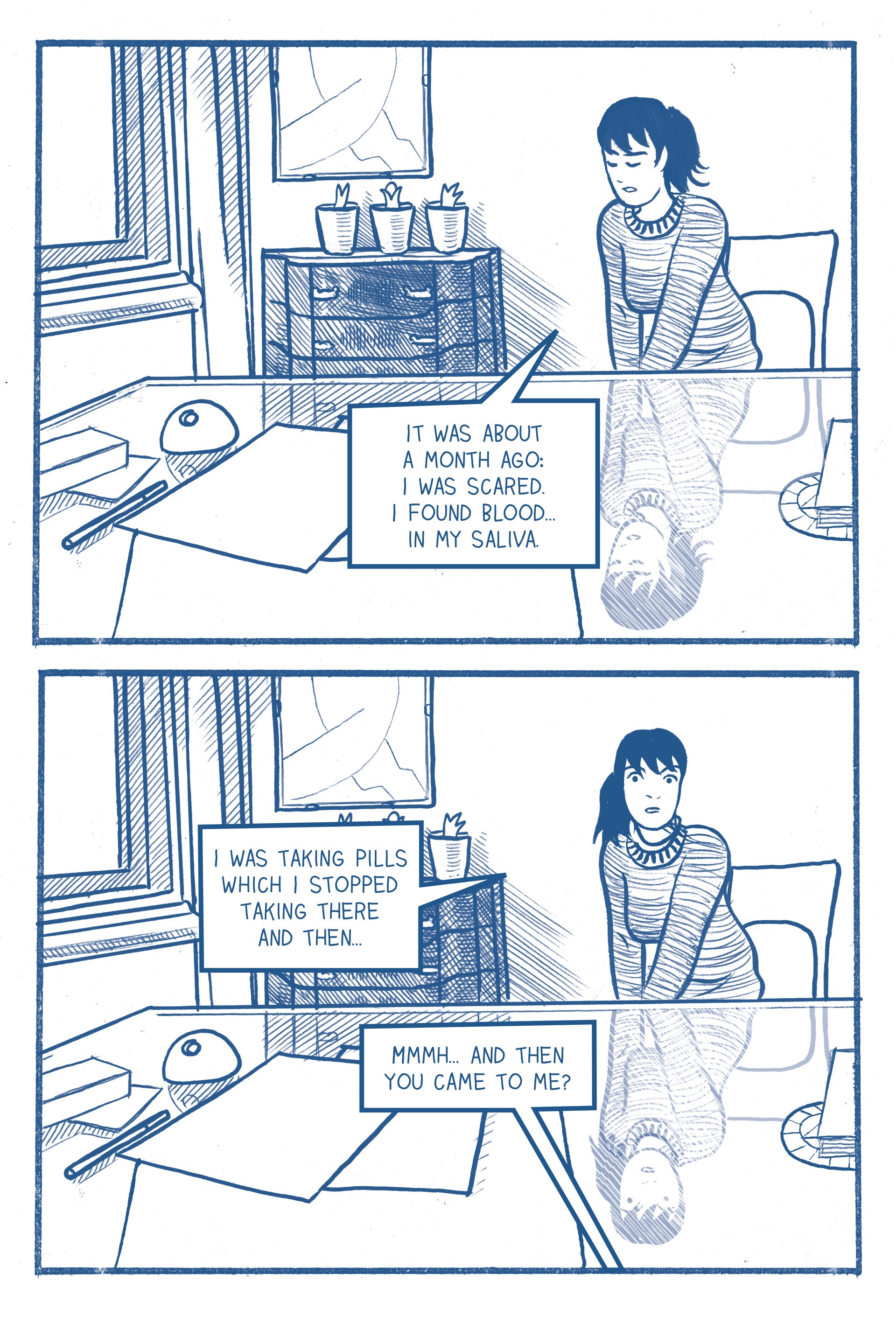 Read online When Everything Turned Blue comic -  Issue # TPB - 101