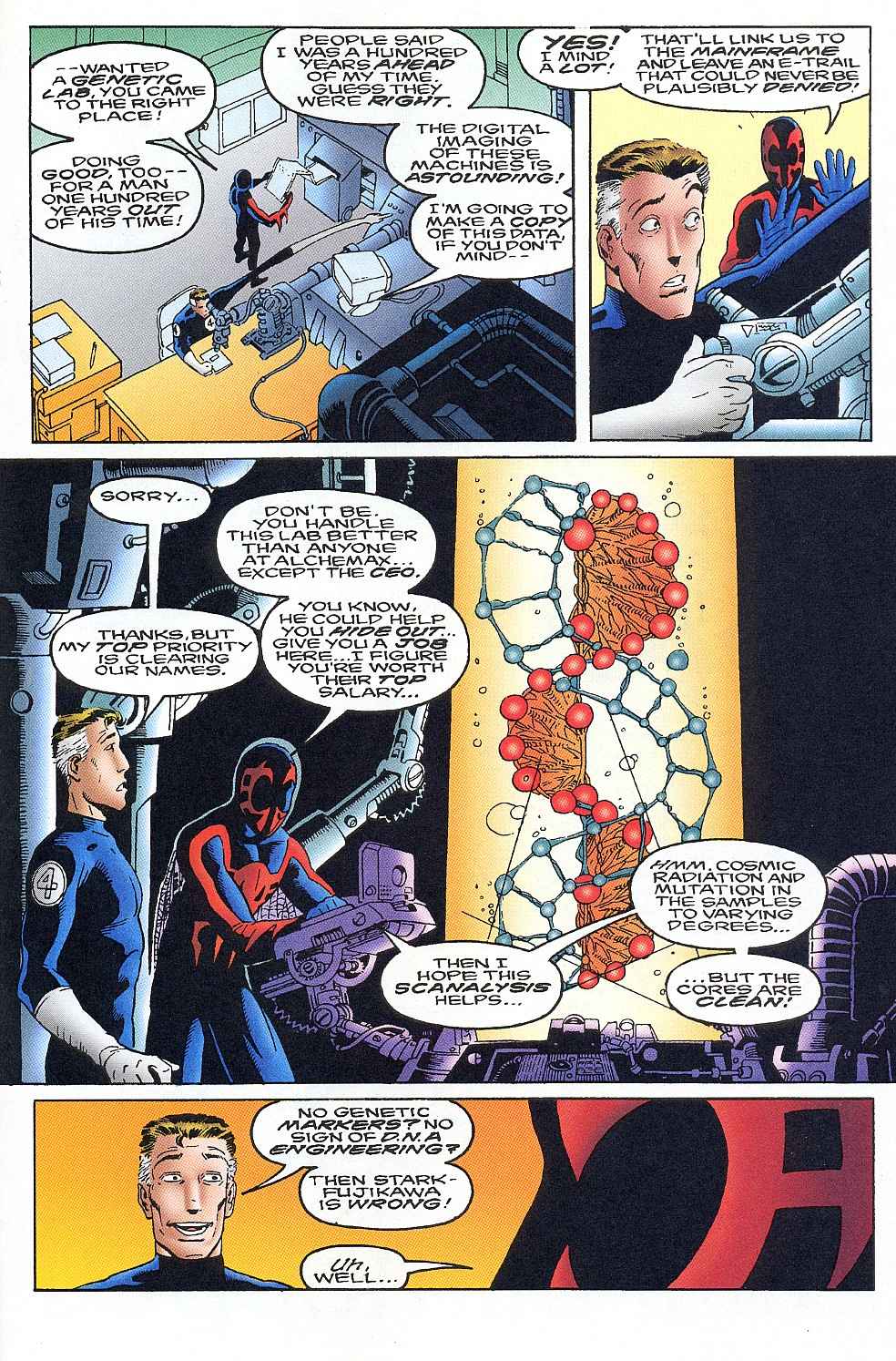 Read online Fantastic Four 2099 comic -  Issue #4 - 18