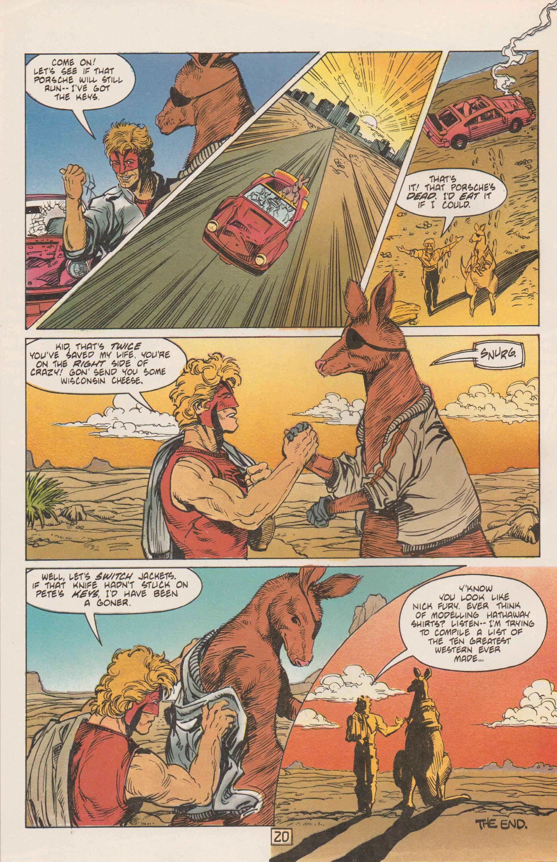 Read online The Badger comic -  Issue #33 - 25