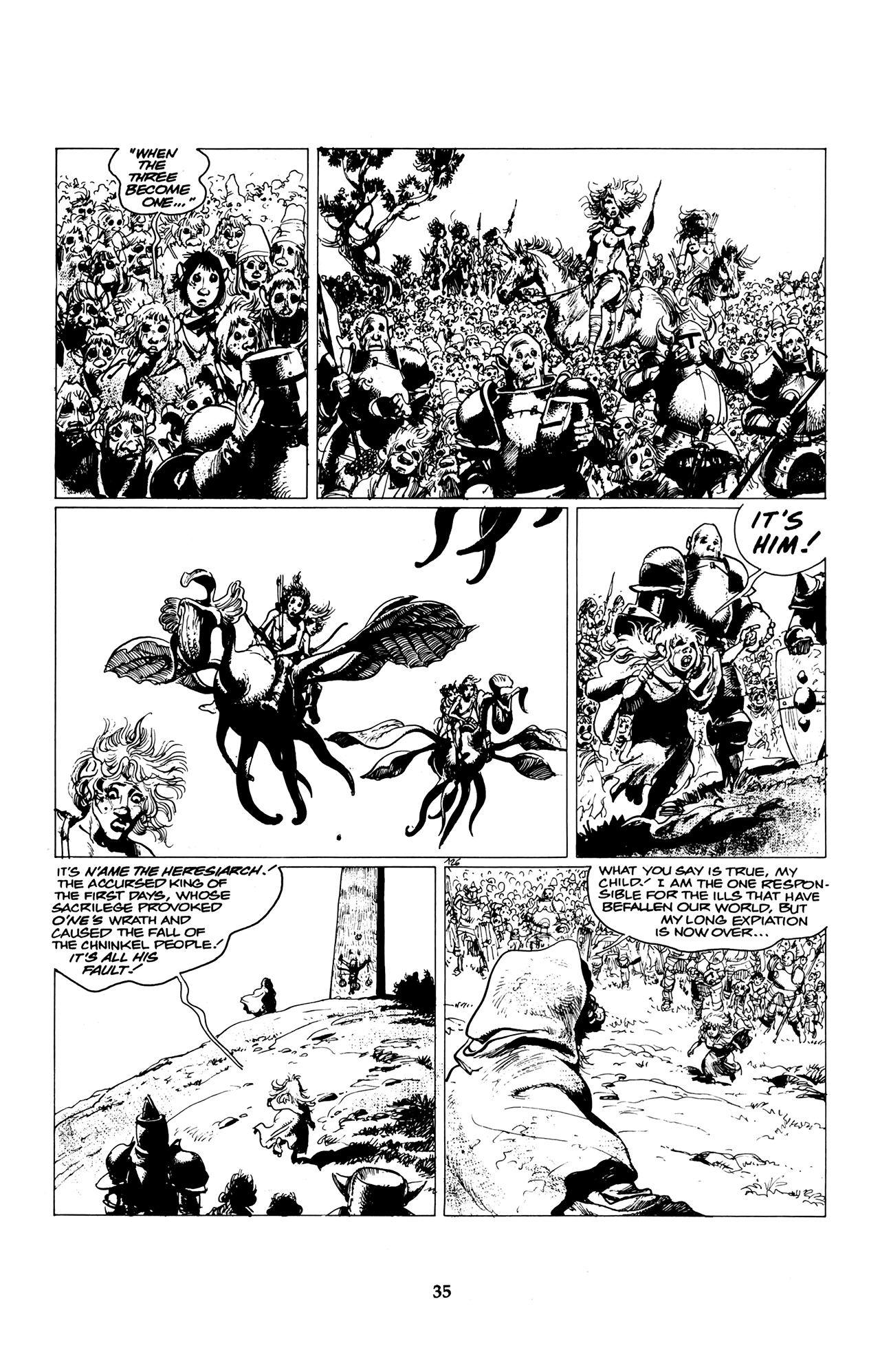 Read online Cheval Noir comic -  Issue #22 - 37