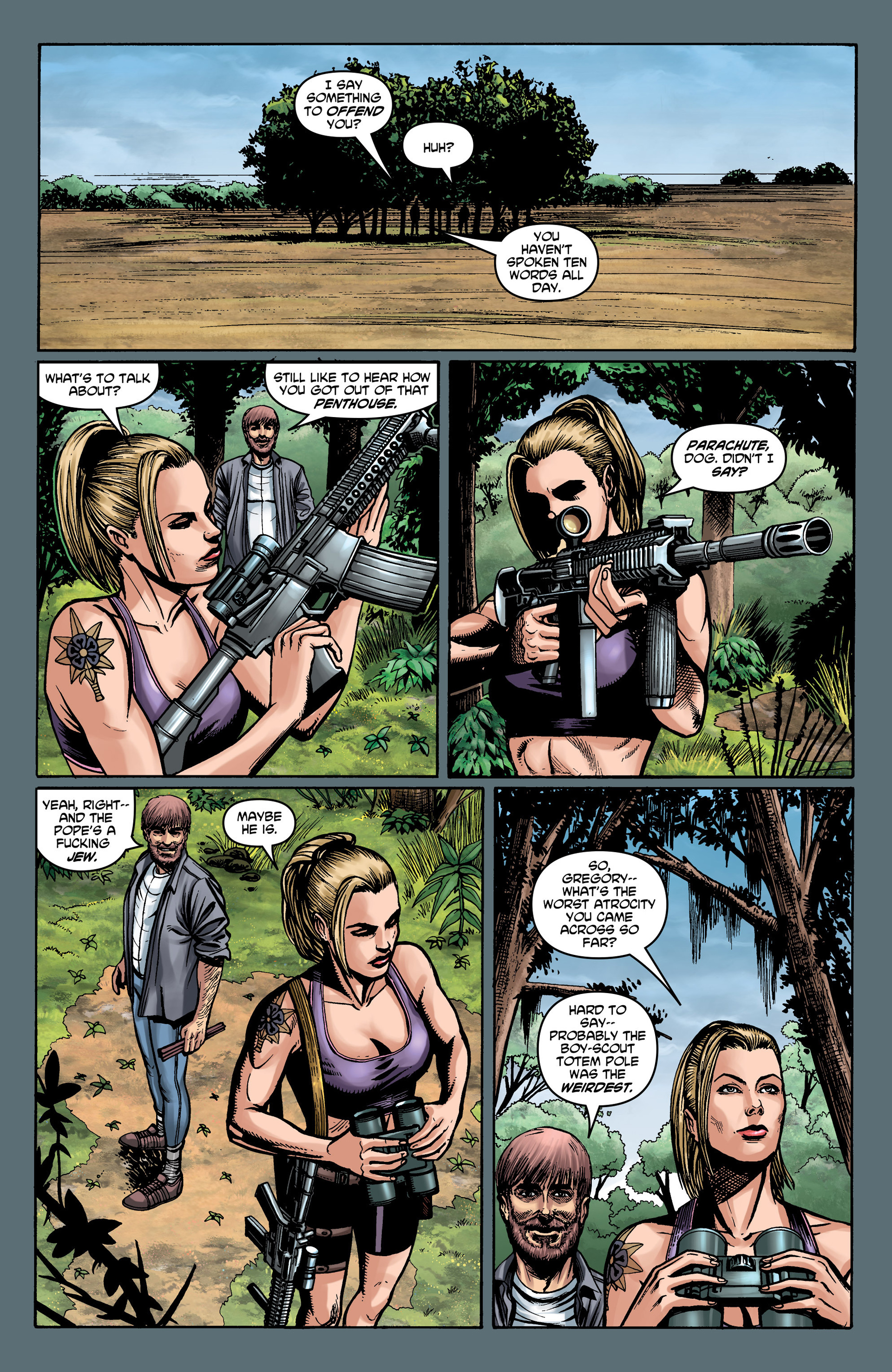 Read online Crossed: Badlands comic -  Issue #5 - 23