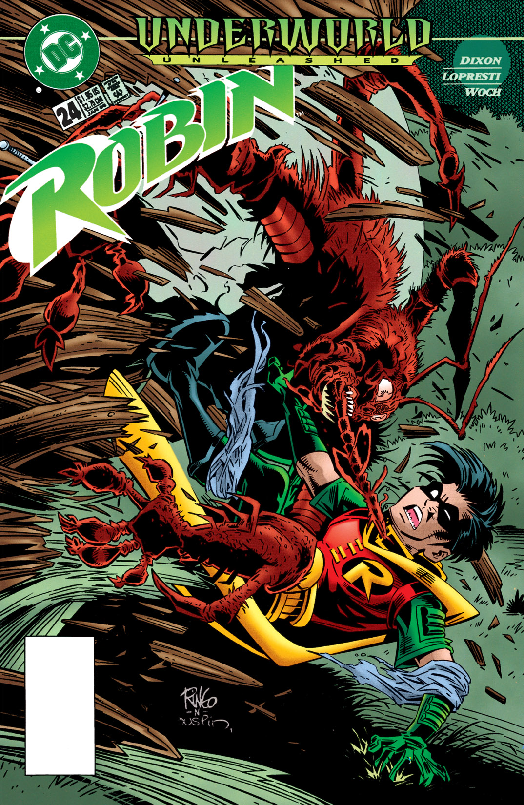Read online Robin (1993) comic -  Issue #24 - 1