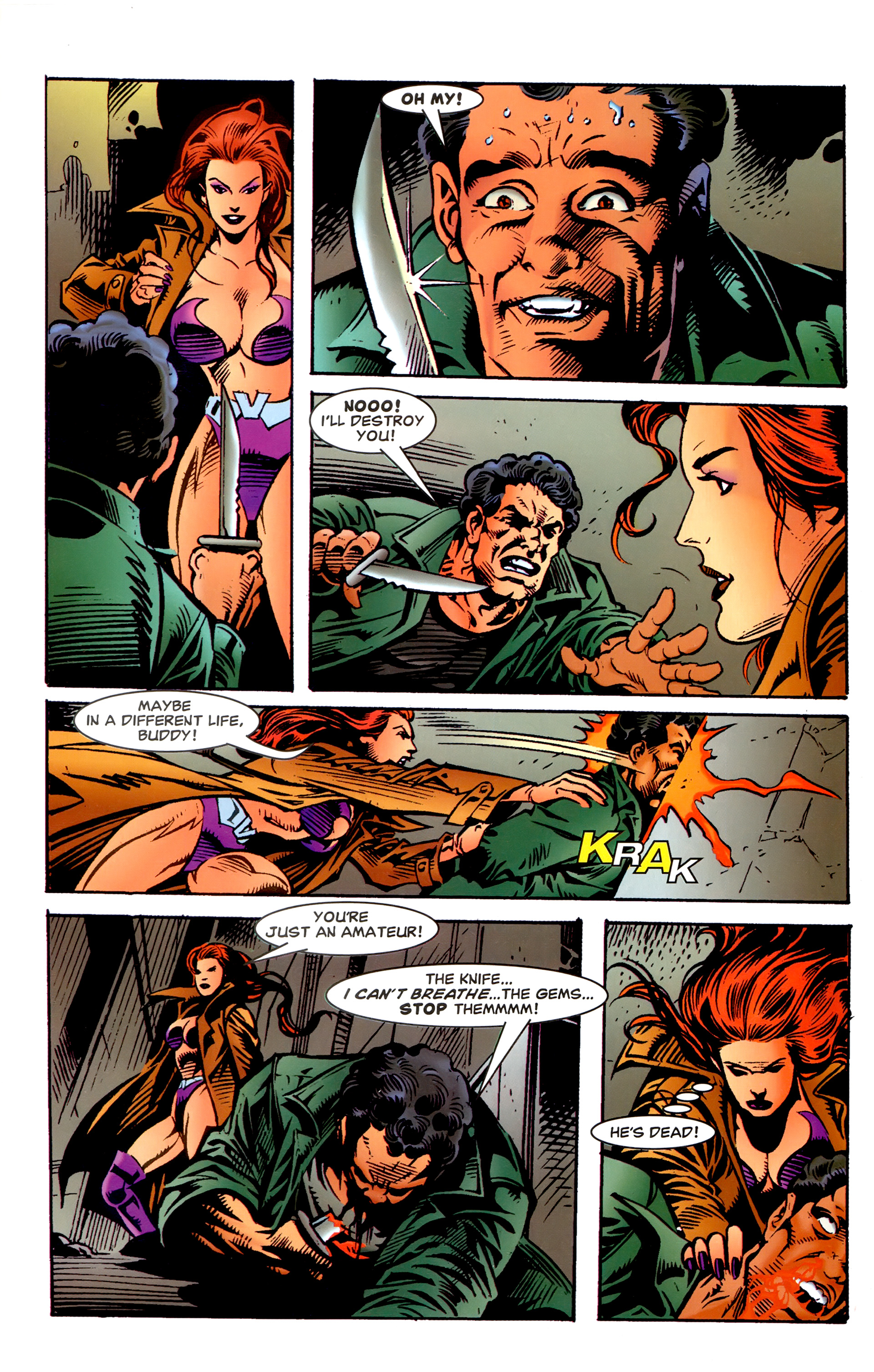 Read online Extremes Of Violet comic -  Issue #0 - 7