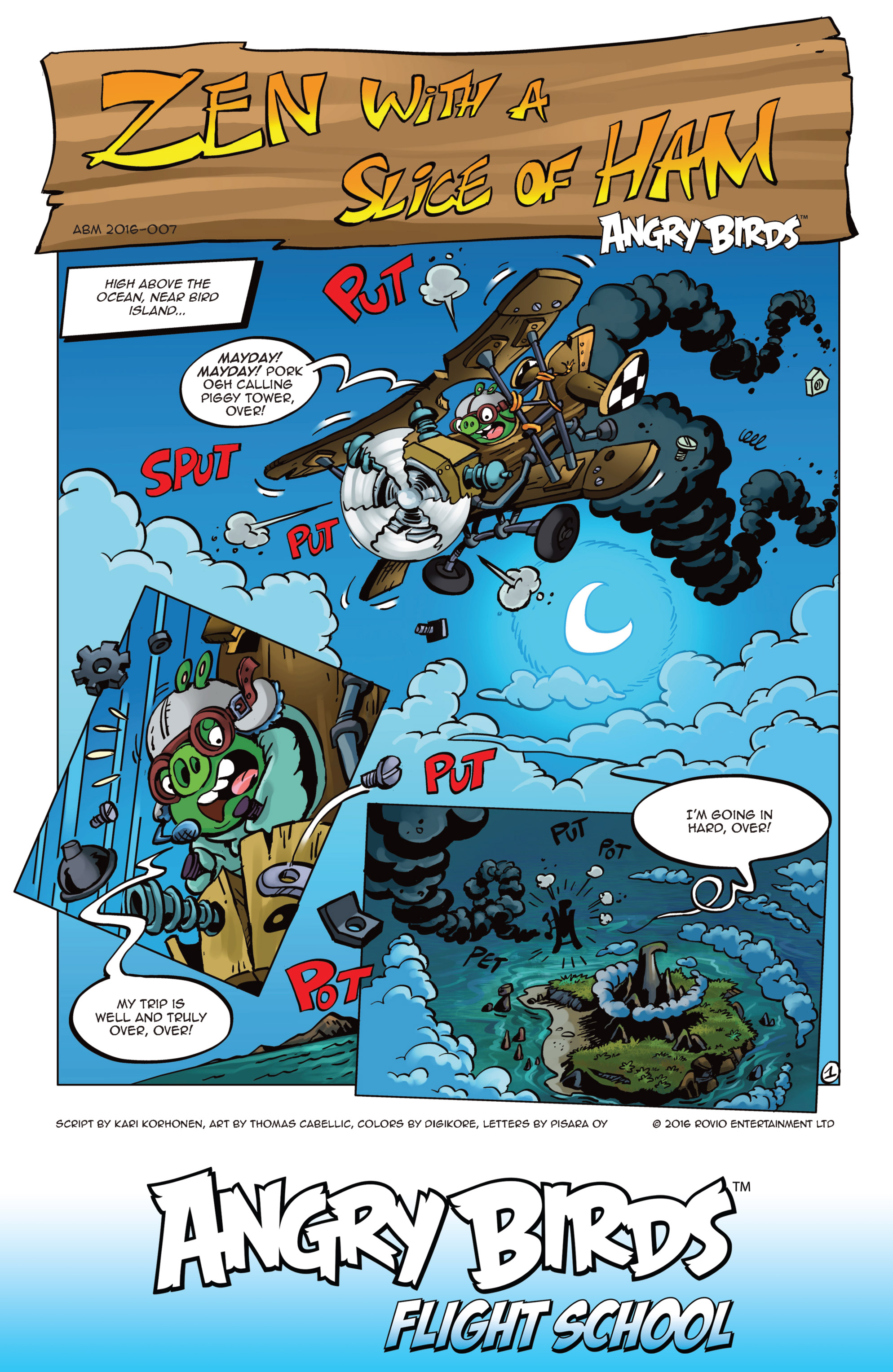 Read online Angry Birds: Flight School comic -  Issue #3 - 3