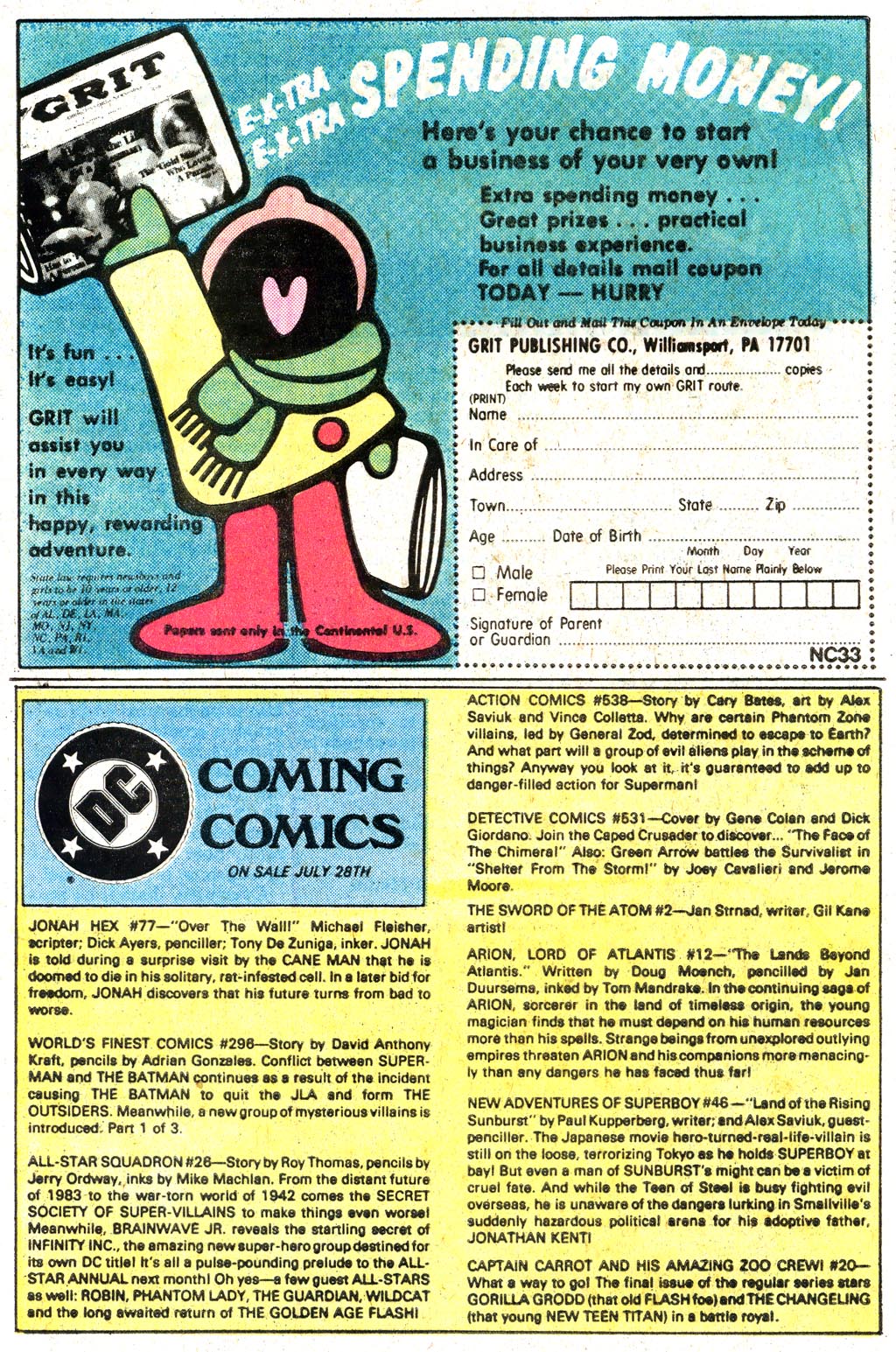 Read online The New Adventures of Superboy comic -  Issue #46 - 29