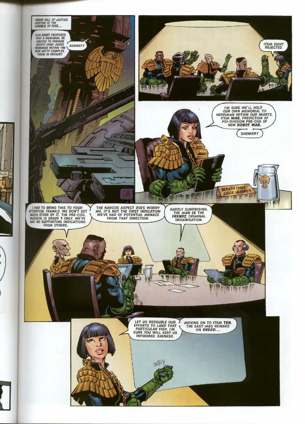 Read online Judge Dredd [Collections - Hamlyn | Mandarin] comic -  Issue # TPB Doomsday For Mega-City One - 33