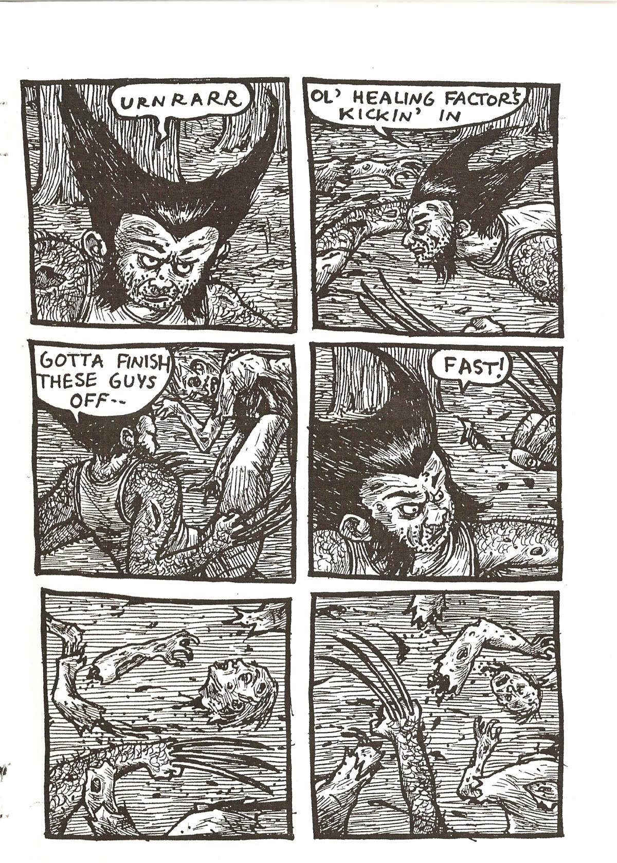 Read online Wolverine: Dying Time comic -  Issue # Full - 14