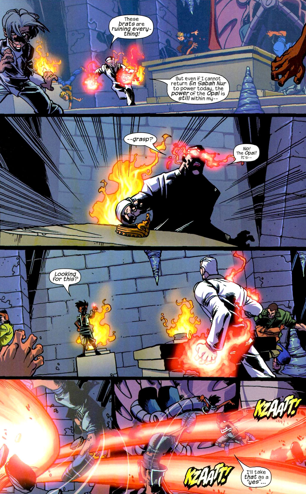 Read online Ororo: Before the Storm comic -  Issue #4 - 17