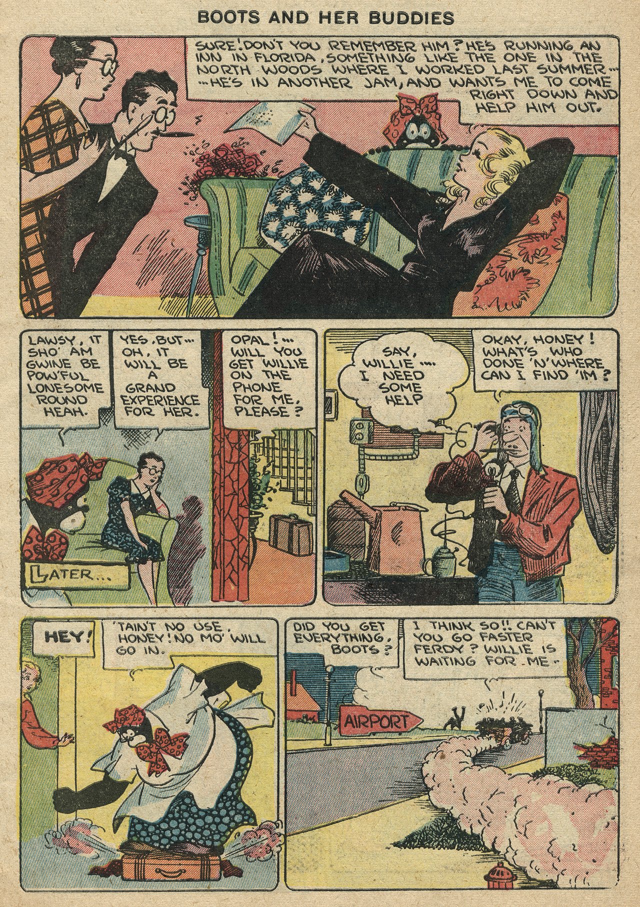 Read online Boots and Her Buddies (1948) comic -  Issue #6 - 5