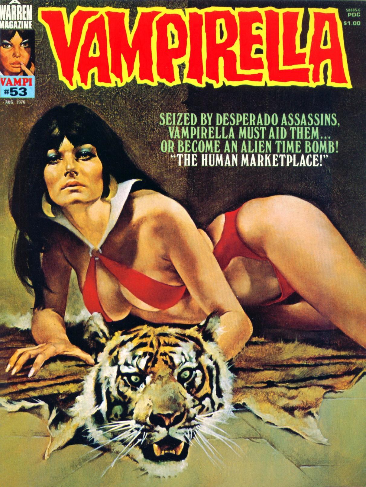 Read online Vampirella (1969) comic -  Issue #53 - 1