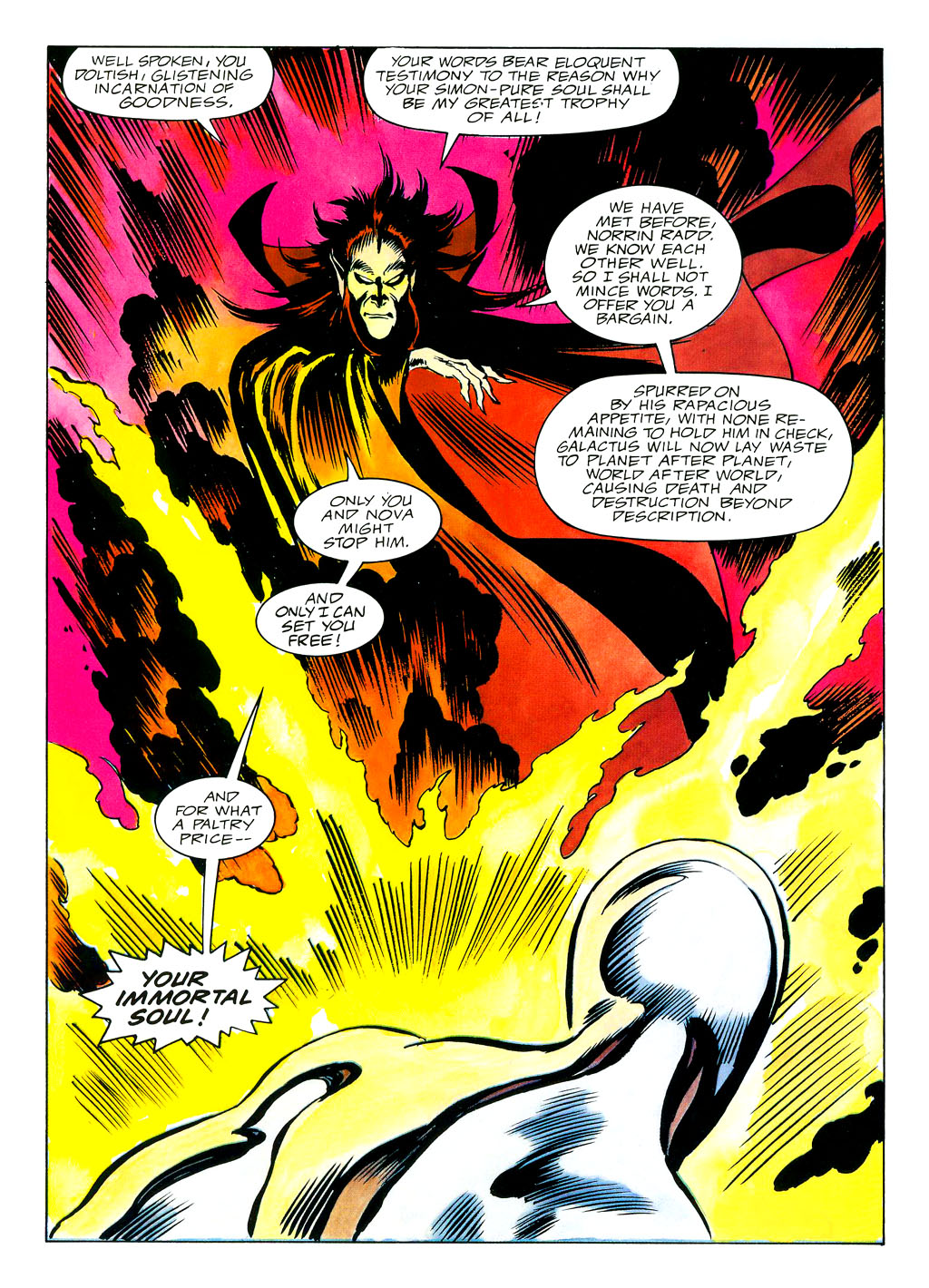 Read online Marvel Graphic Novel comic -  Issue #38 - Silver Surfer - Judgment Day - 46