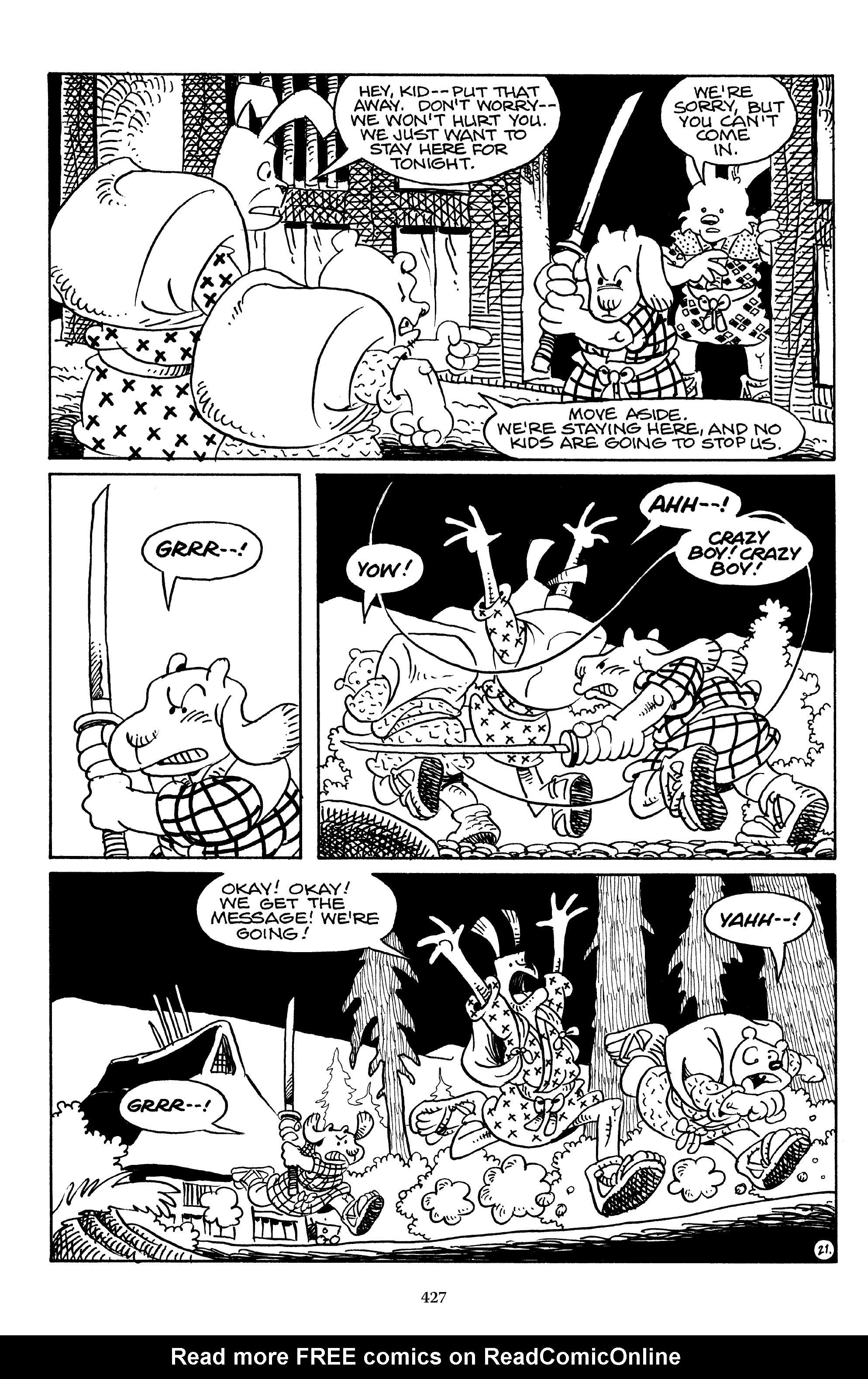 Read online The Usagi Yojimbo Saga comic -  Issue # TPB 4 - 423