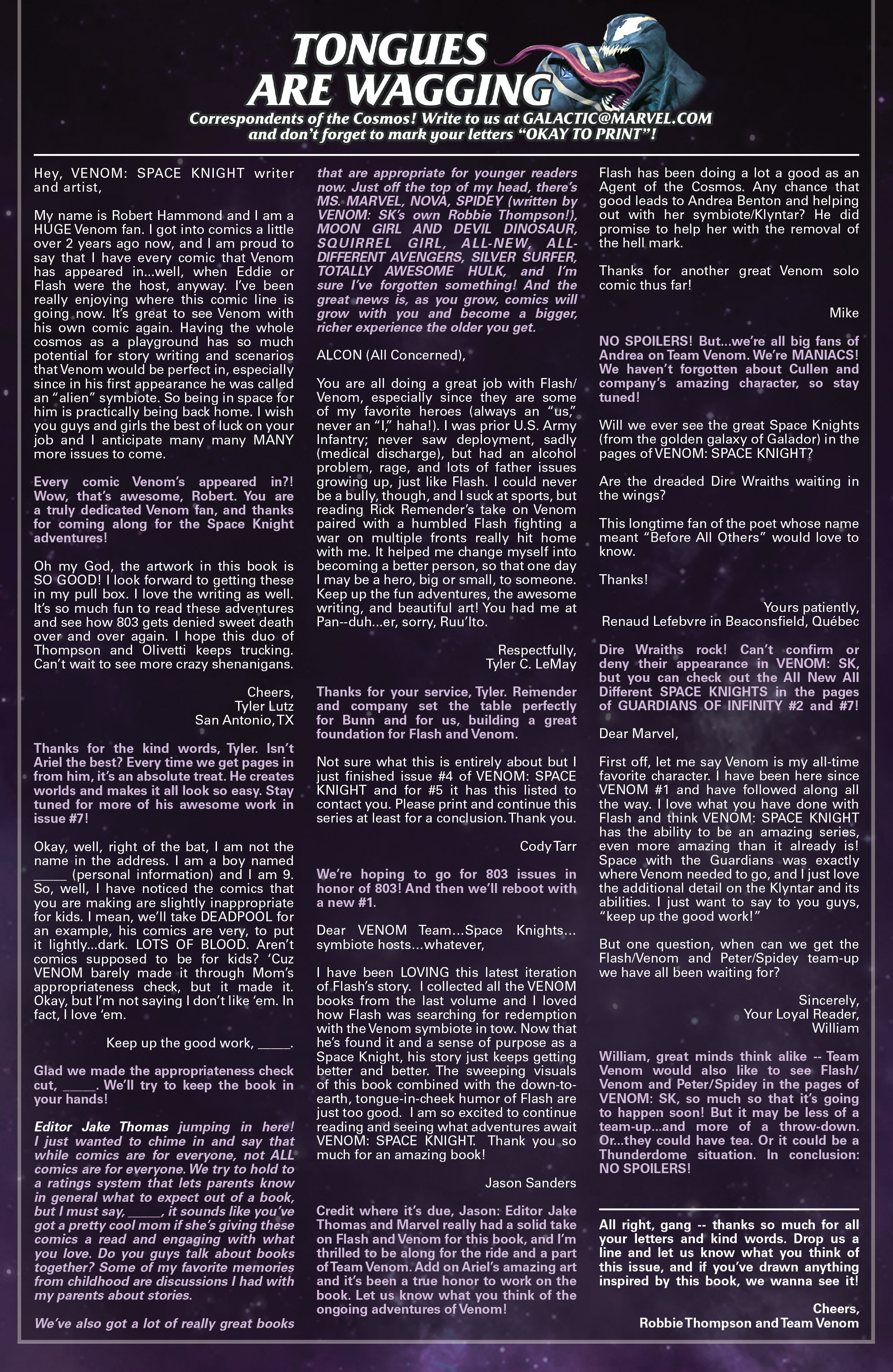 Read online Venom: Space Knight comic -  Issue #6 - 22