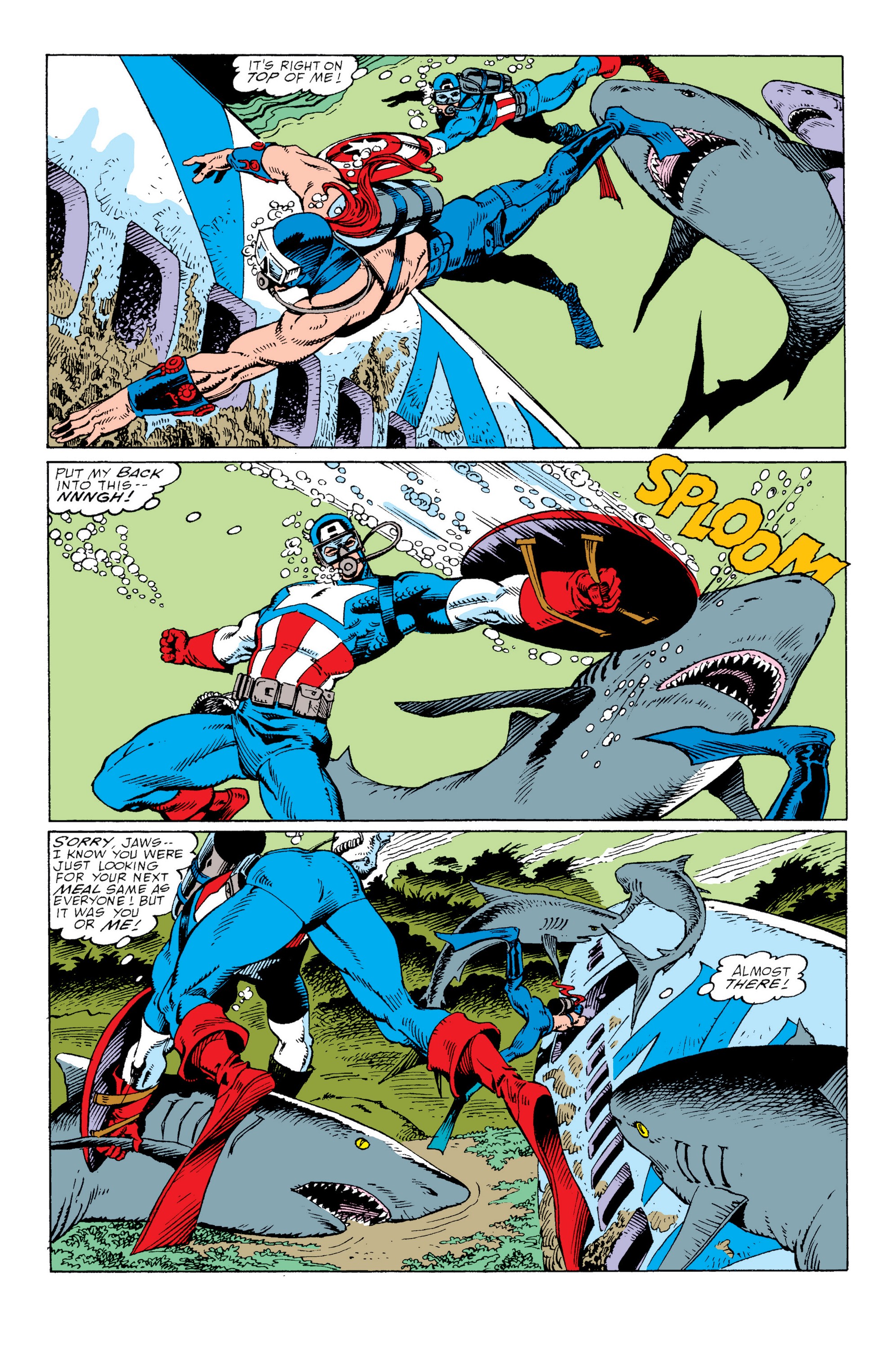 Read online Captain America Epic Collection comic -  Issue # TPB The Bloodstone Hunt (Part 3) - 14