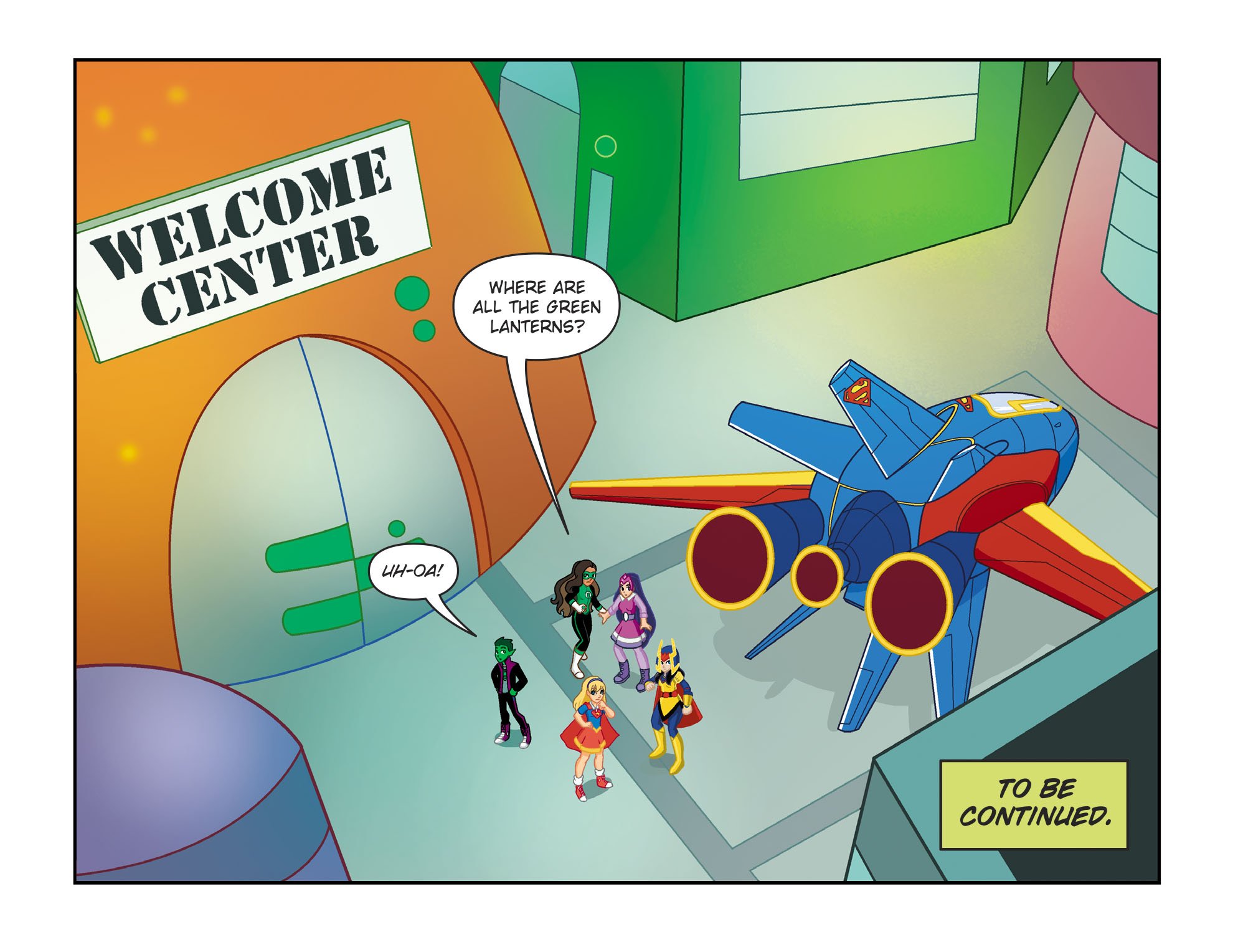 Read online DC Super Hero Girls: Spaced Out comic -  Issue #4 - 23