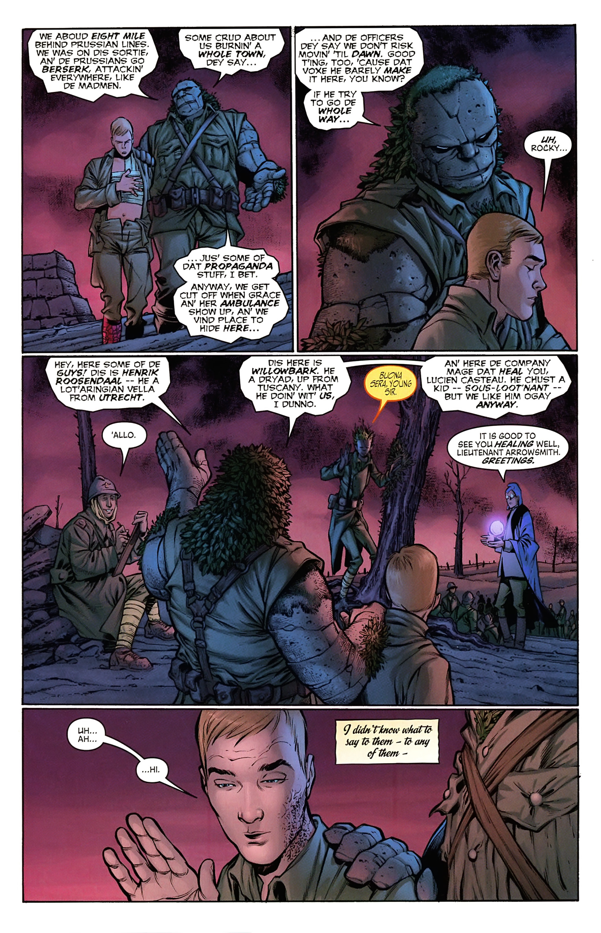 Read online Arrowsmith comic -  Issue #6 - 6