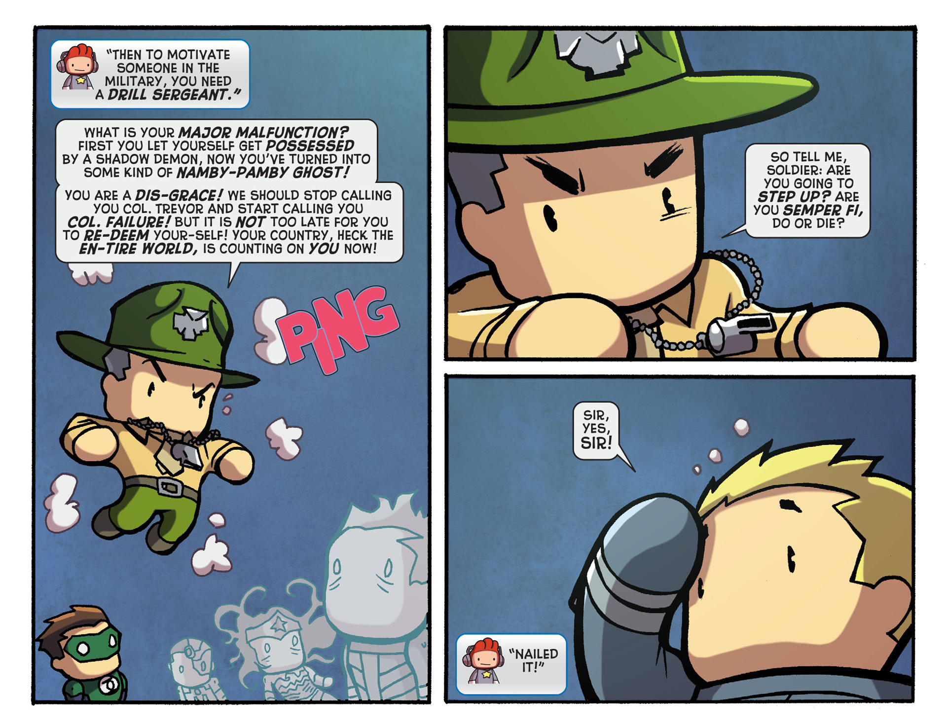 Read online Scribblenauts Unmasked: A Crisis of Imagination comic -  Issue #11 - 16
