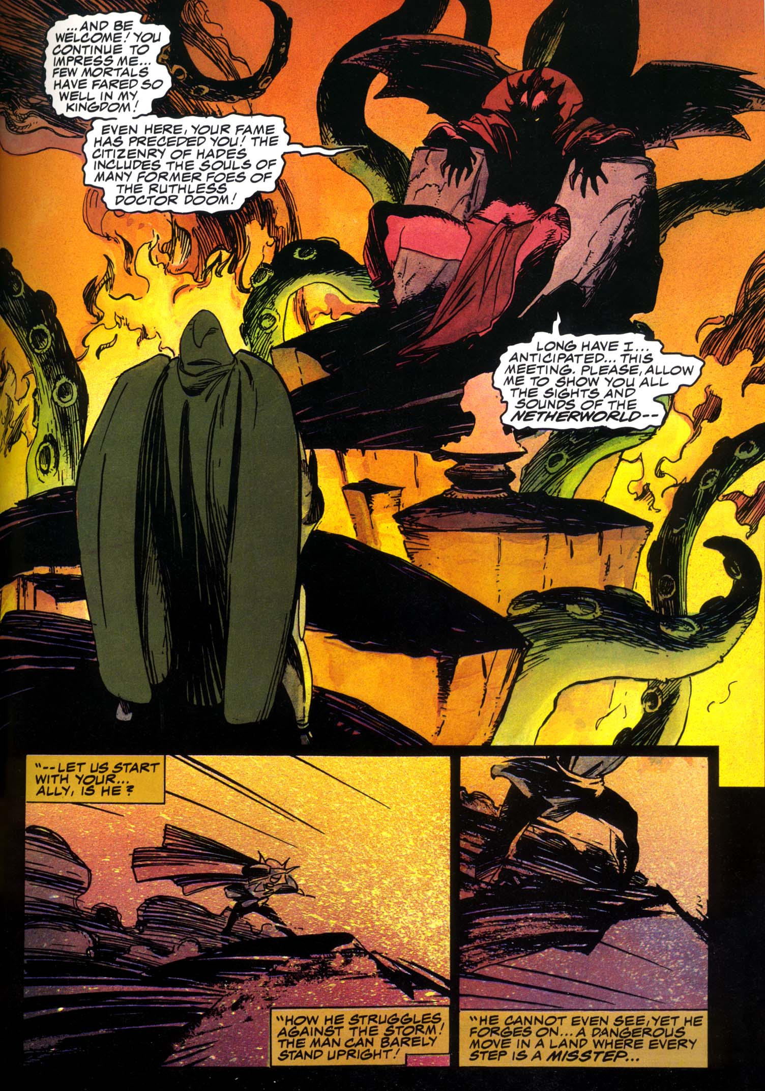 Read online Marvel Graphic Novel comic -  Issue #49 - Doctor Strange & Doctor Doom - Triumph & Torment - 52