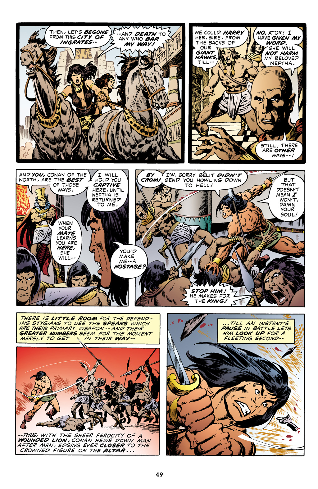 Read online The Chronicles of Conan comic -  Issue # TPB 11 (Part 1) - 50