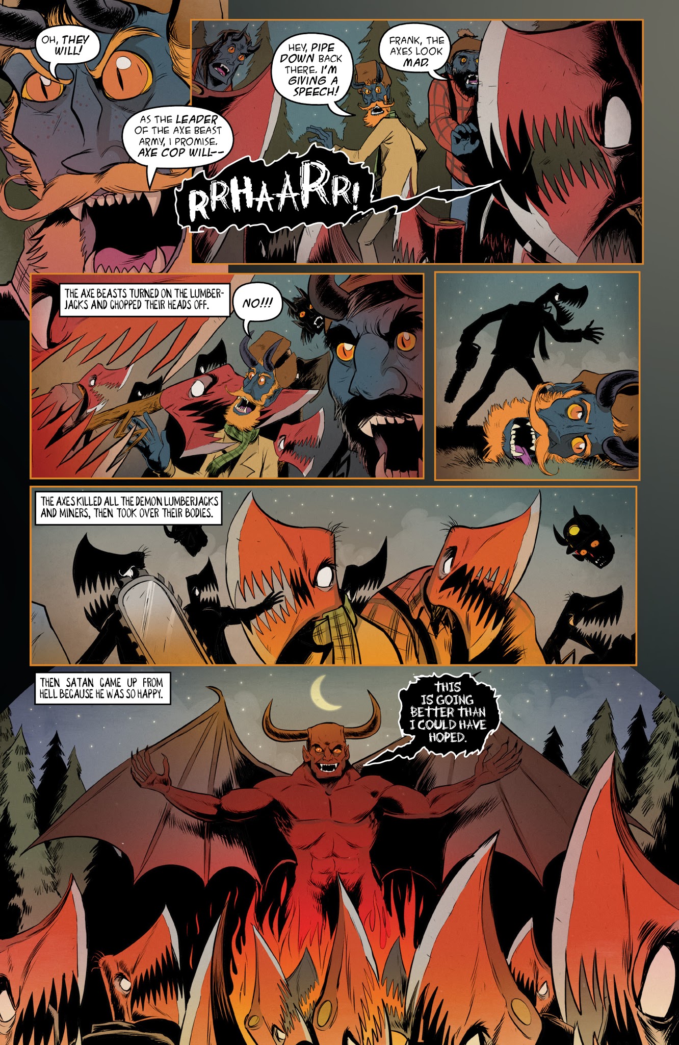 Read online Axe Cop comic -  Issue # TPB 6 - 44